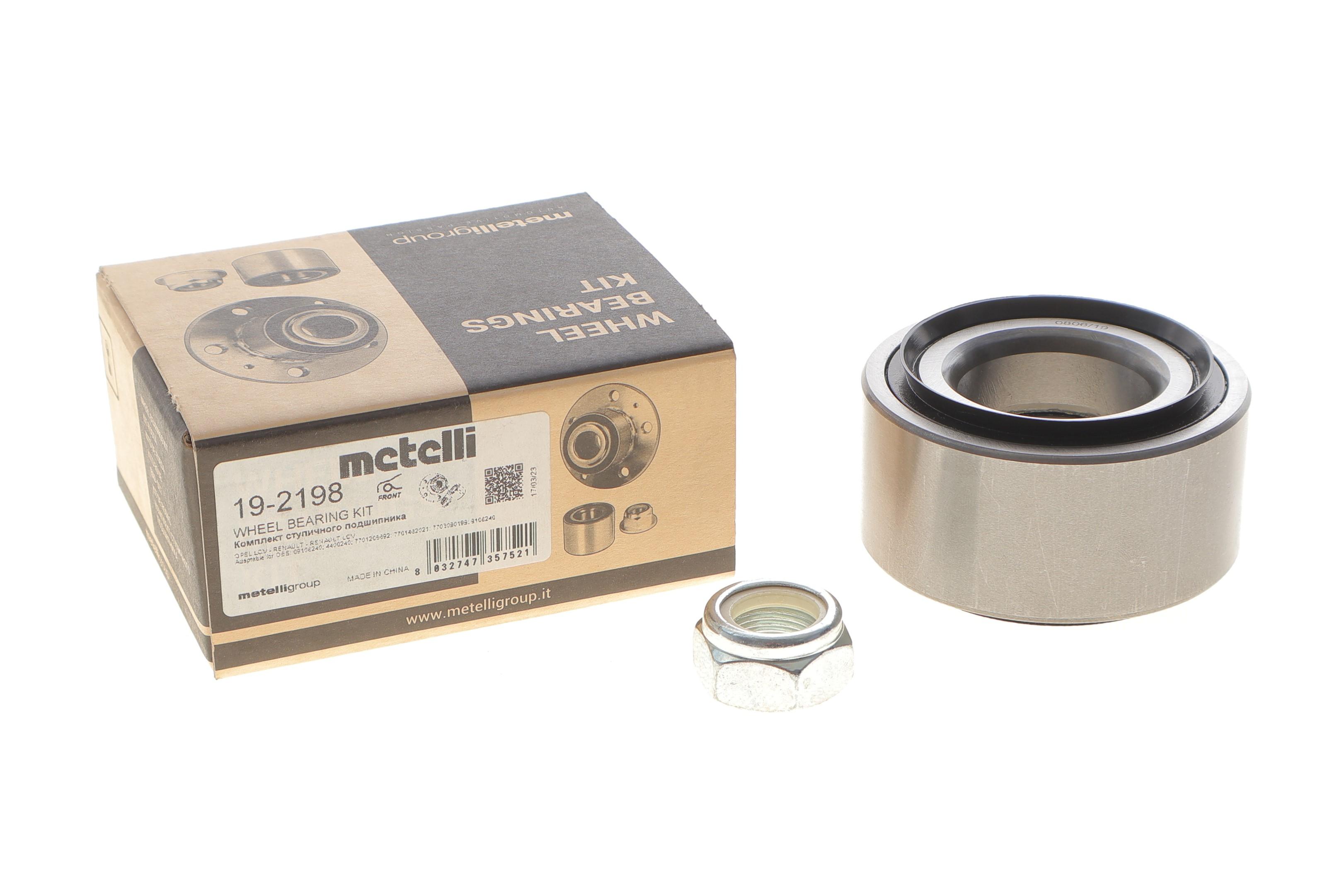 Підшипник маточини (передньої) Renault Trafic 1.4-2.5D 75-01