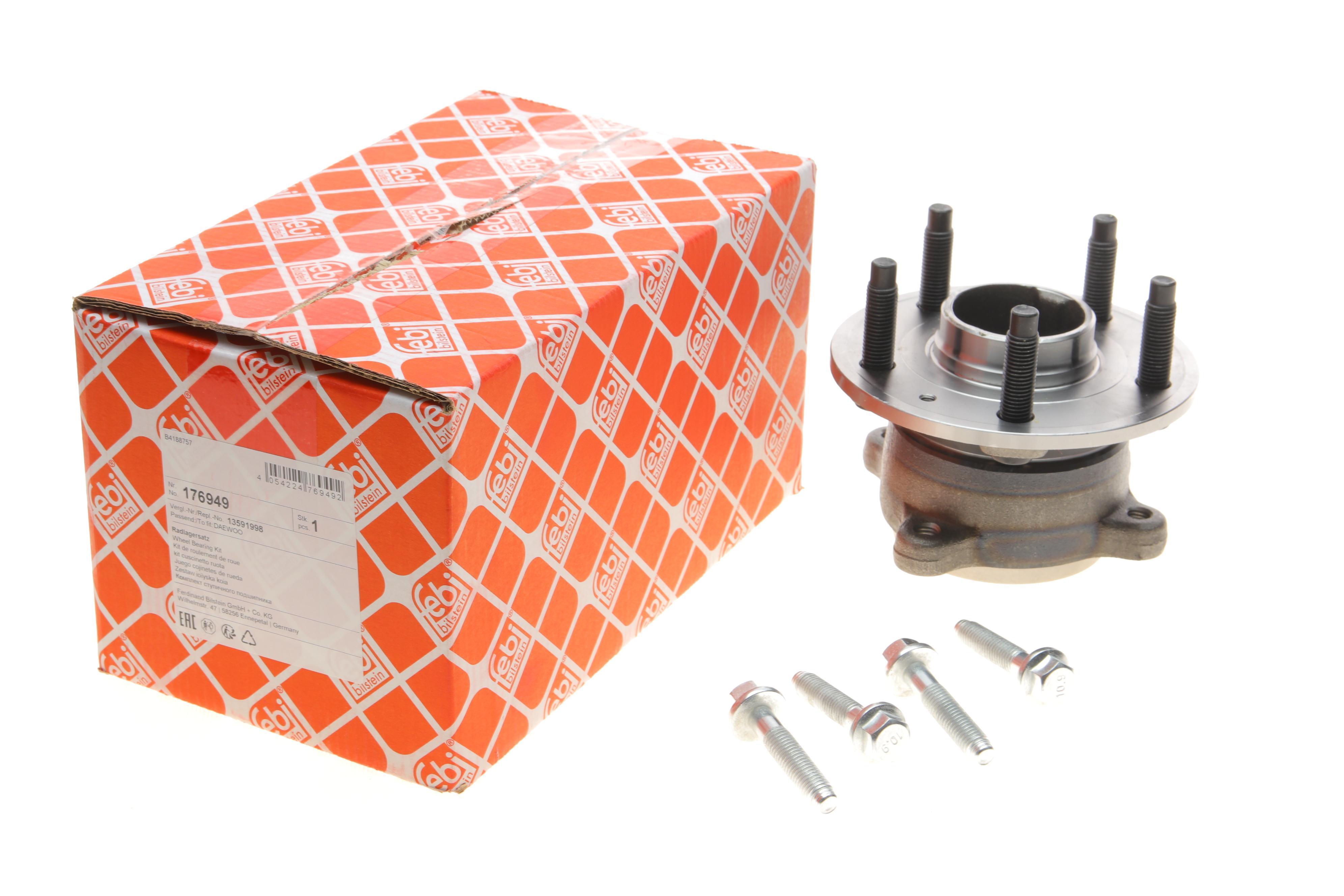 Підшипник маточини (задньої) Opel Astra J/Chevrolet Cruze 09-