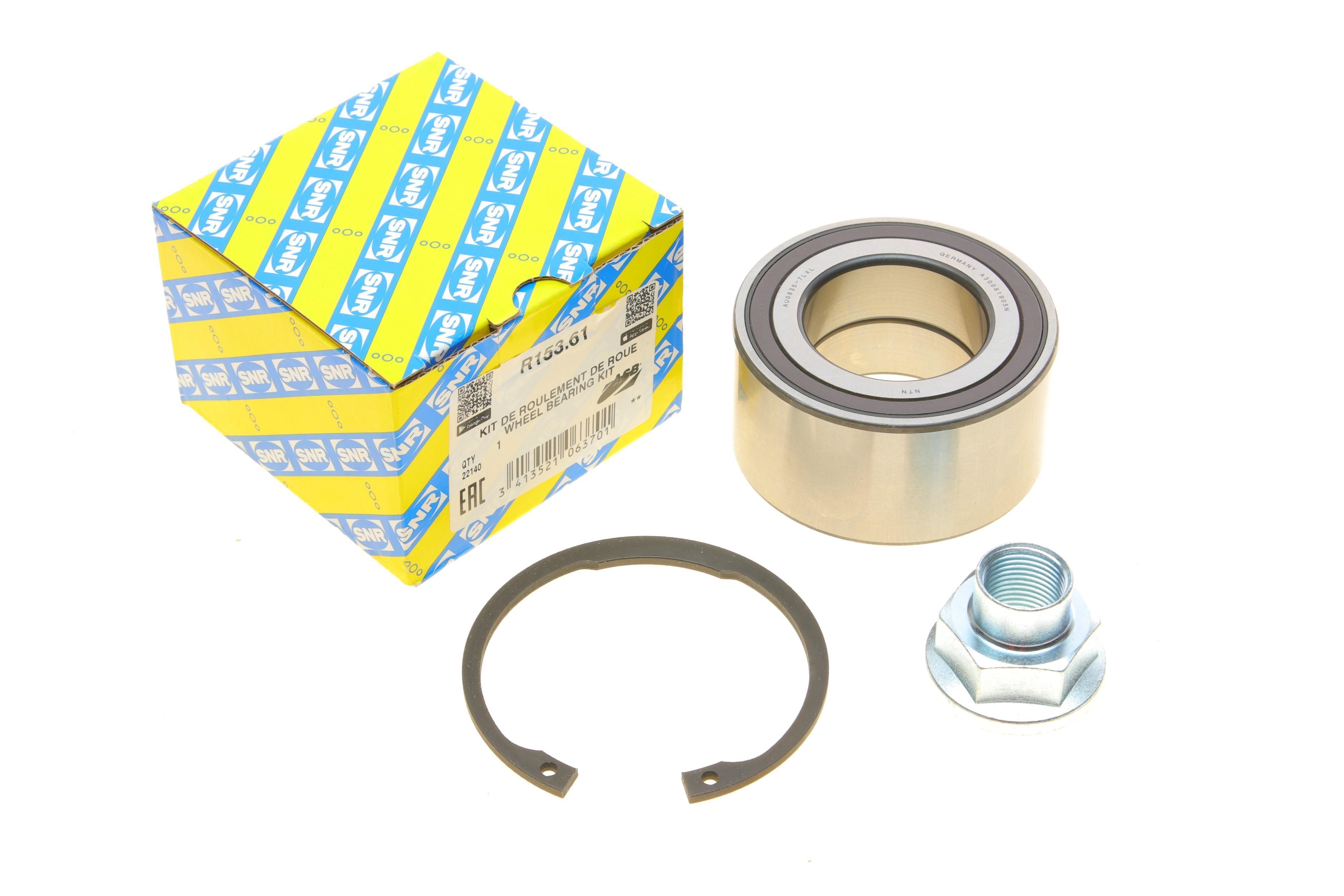 Підшипник маточини (задньої) Opel Agila 03-14 (40x72x36)