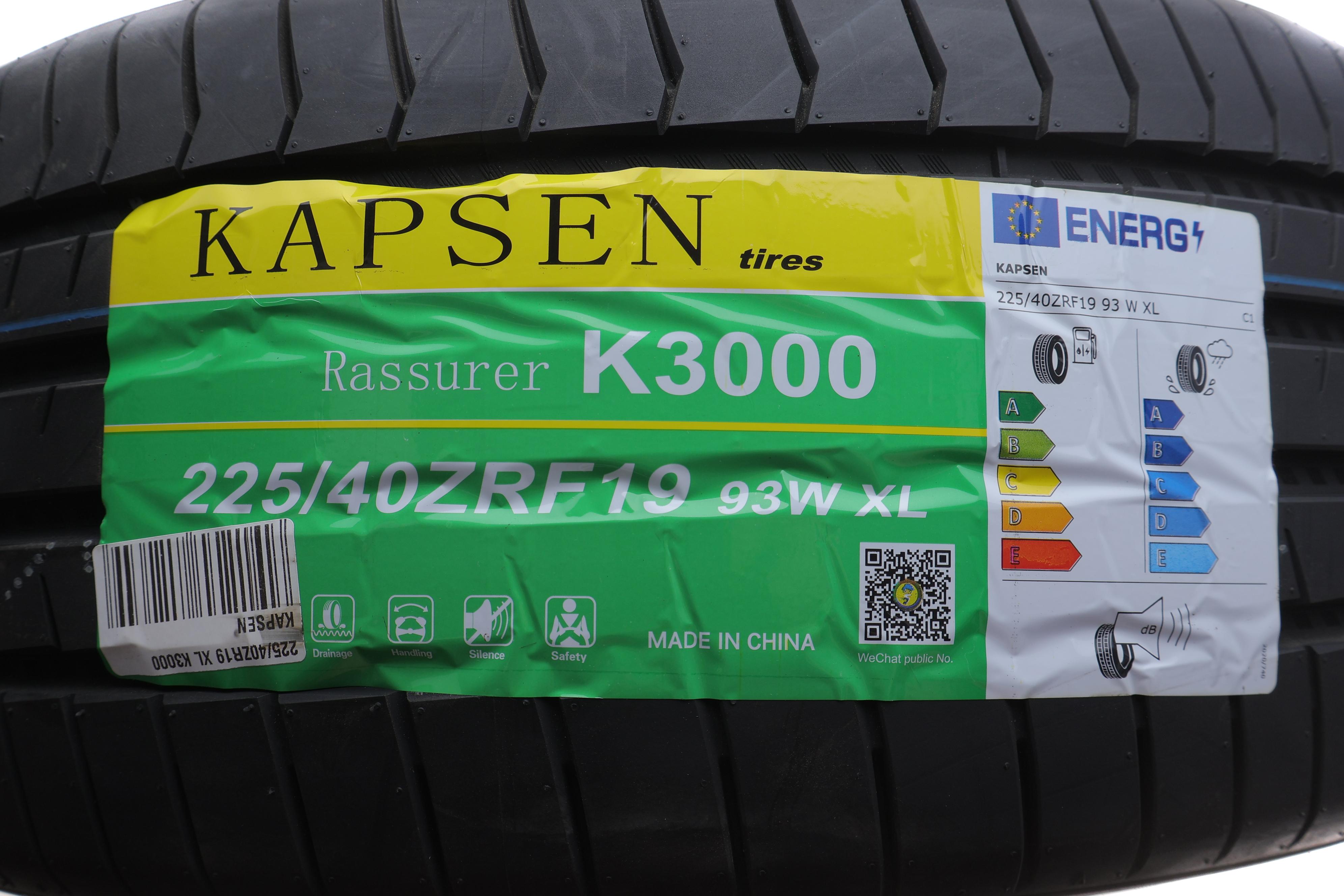 Шина K3000 225/40 ZR19 XL 93W (літня) Rim Protector