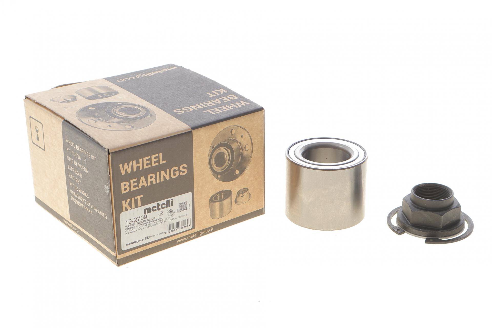 Підшипник маточини (задньої) Fiat Ducato 94-/Citroen Jumper/Peugeot Boxer 94-06 (42x75x60) (к-кт)