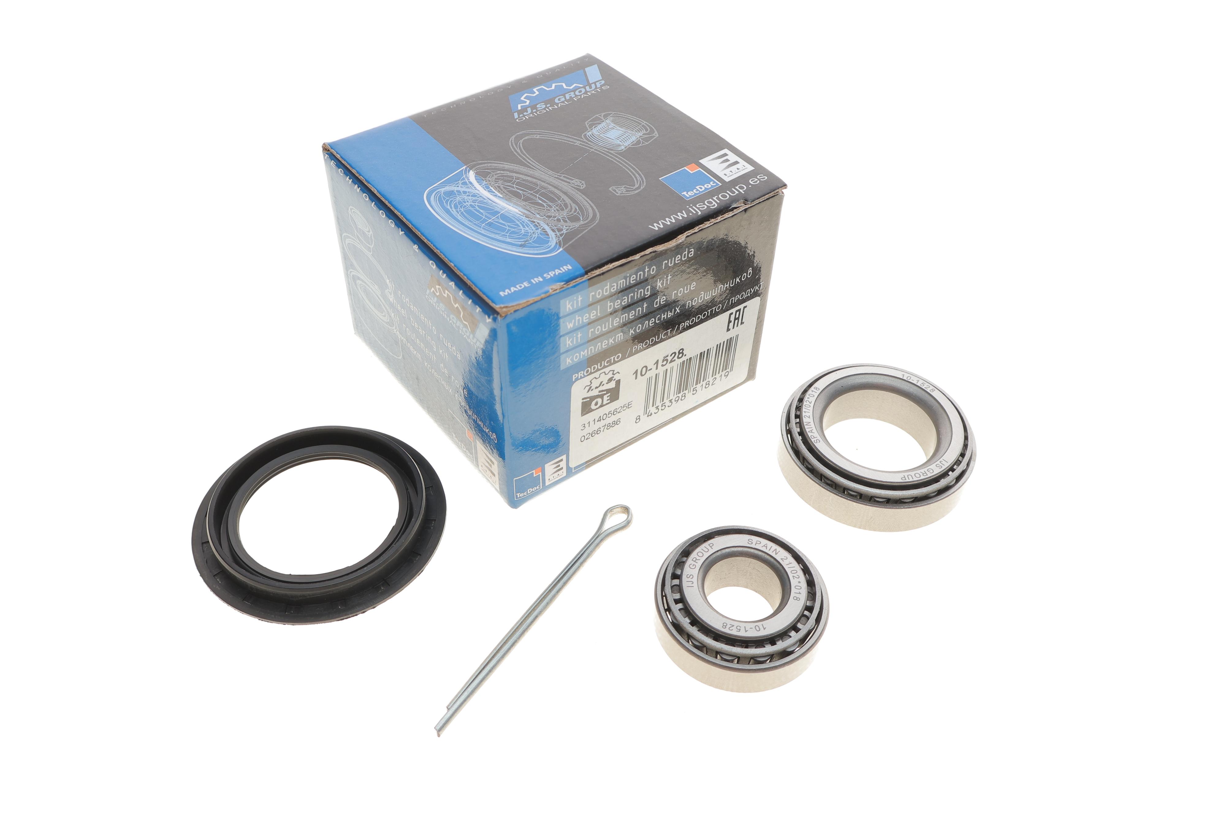 Підшипник маточини (задньої) Audi/VW (к-кт)