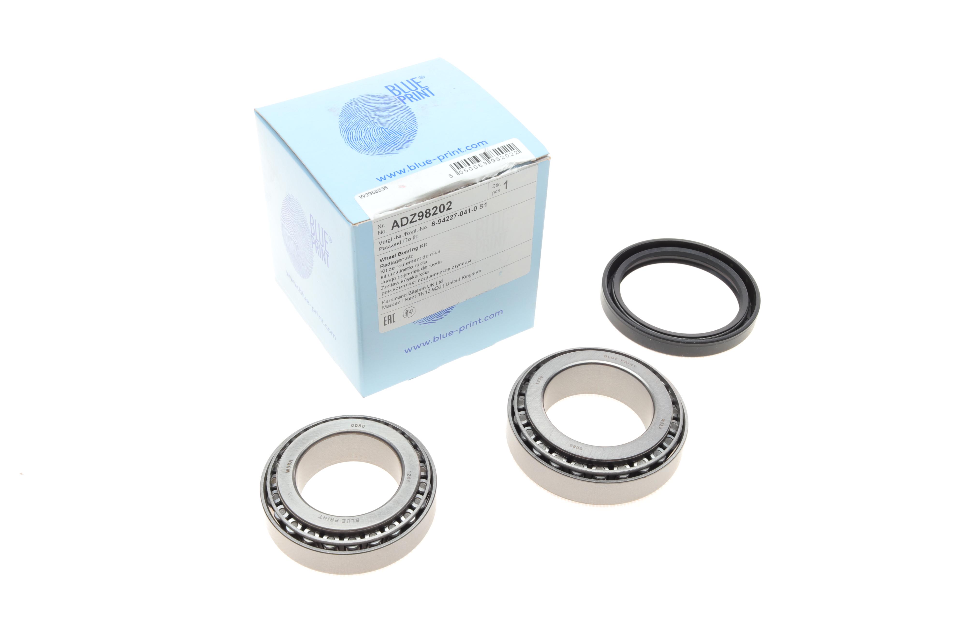 Подшипник маточини (передней) Isuzu D-Max 02-/Opel Frontra B 98-04 (к-кт)