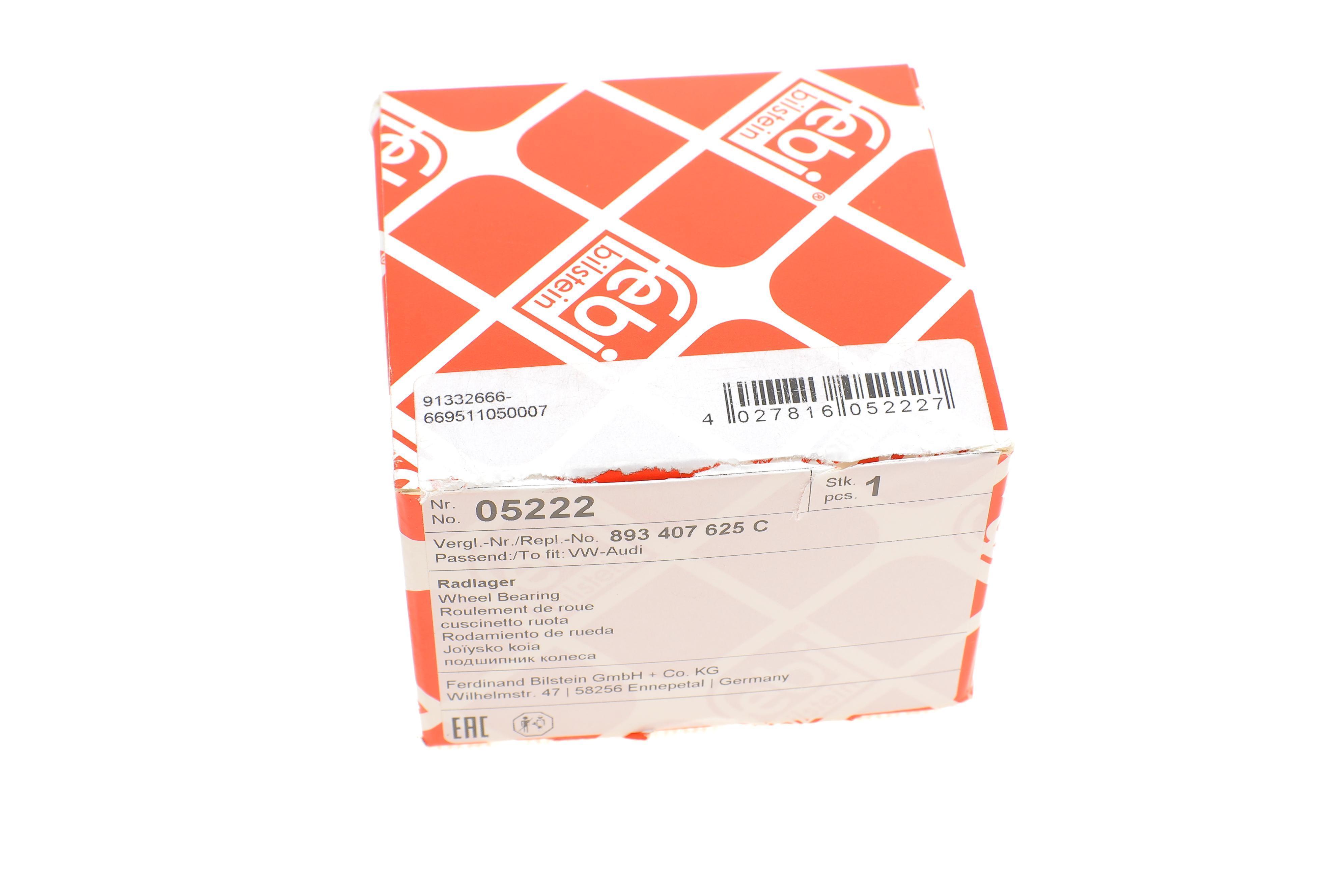 Підшипник маточини (задньої) Audi A6 97-05 (39x75x37)