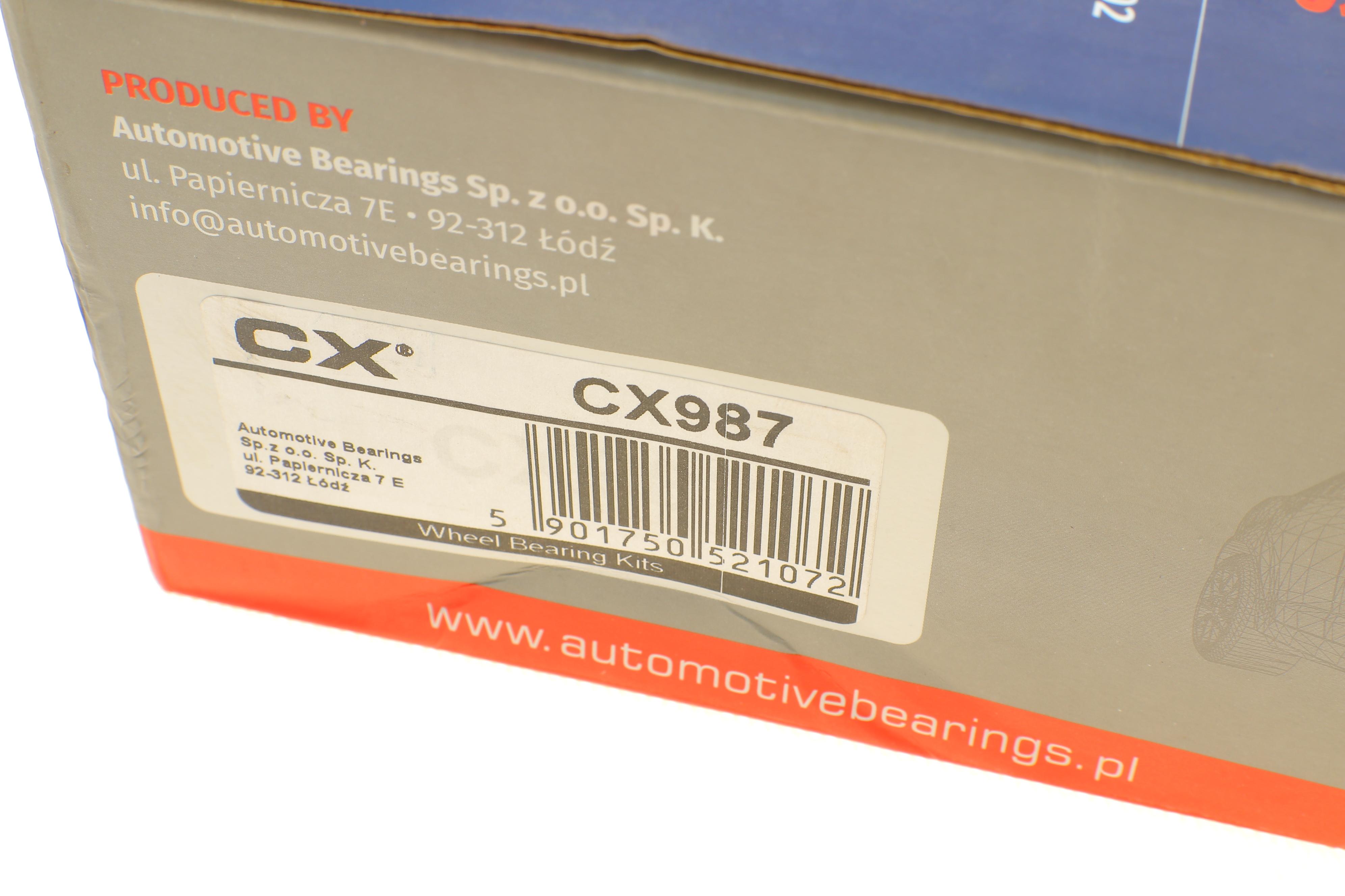 Підшипник маточини (задньої) Renault Kangoo 97- (+ABS)