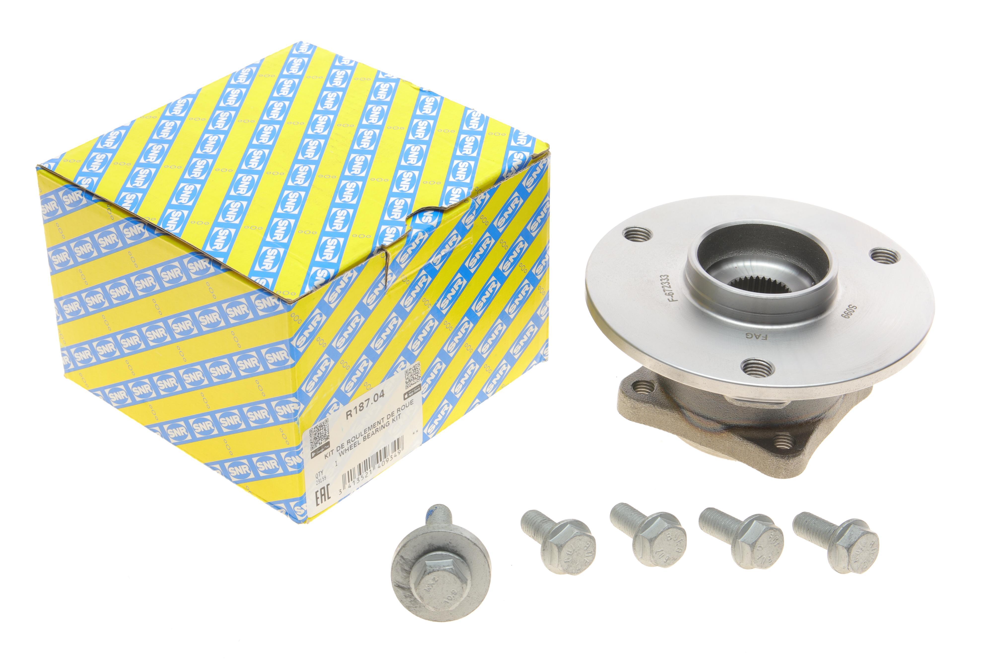 Підшипник маточини (задньої) Smart ForTwo 04-