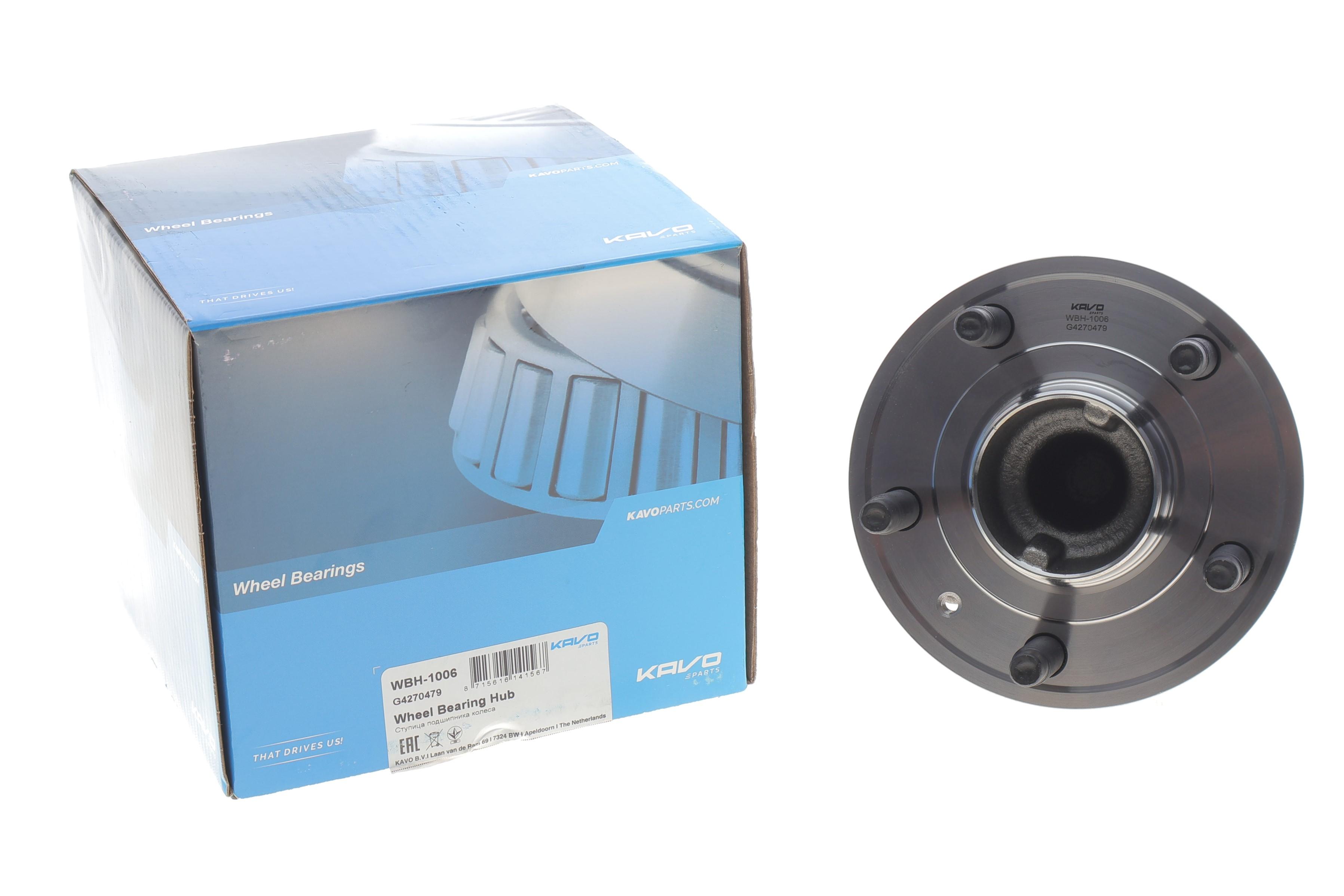 Підшипник маточини (задньої) Chevrolet Cruze 09- (+ABS)