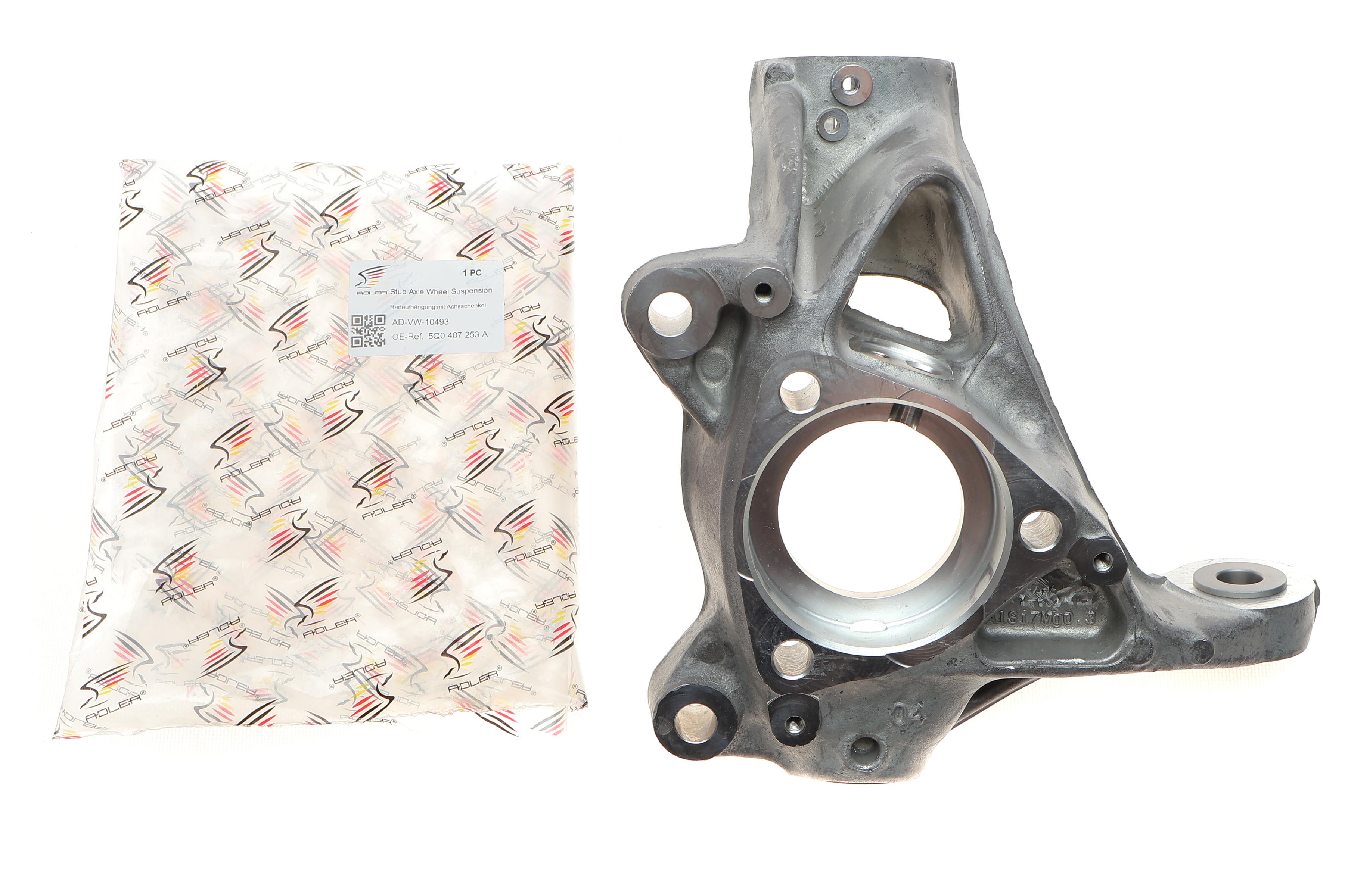 Кулак поворотний (цапфа) VW Golf VII/Passat 12- (L)