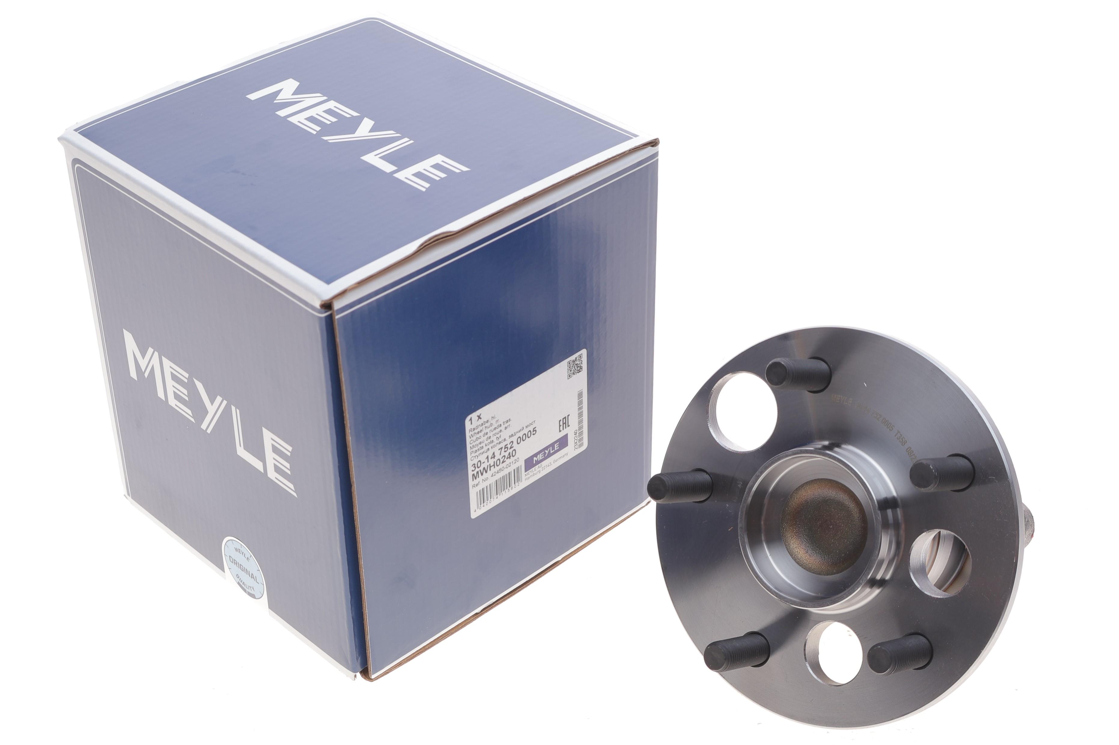 Підшипник маточини (задньої) Toyota Auris/Corolla 06-16 (+ABS)