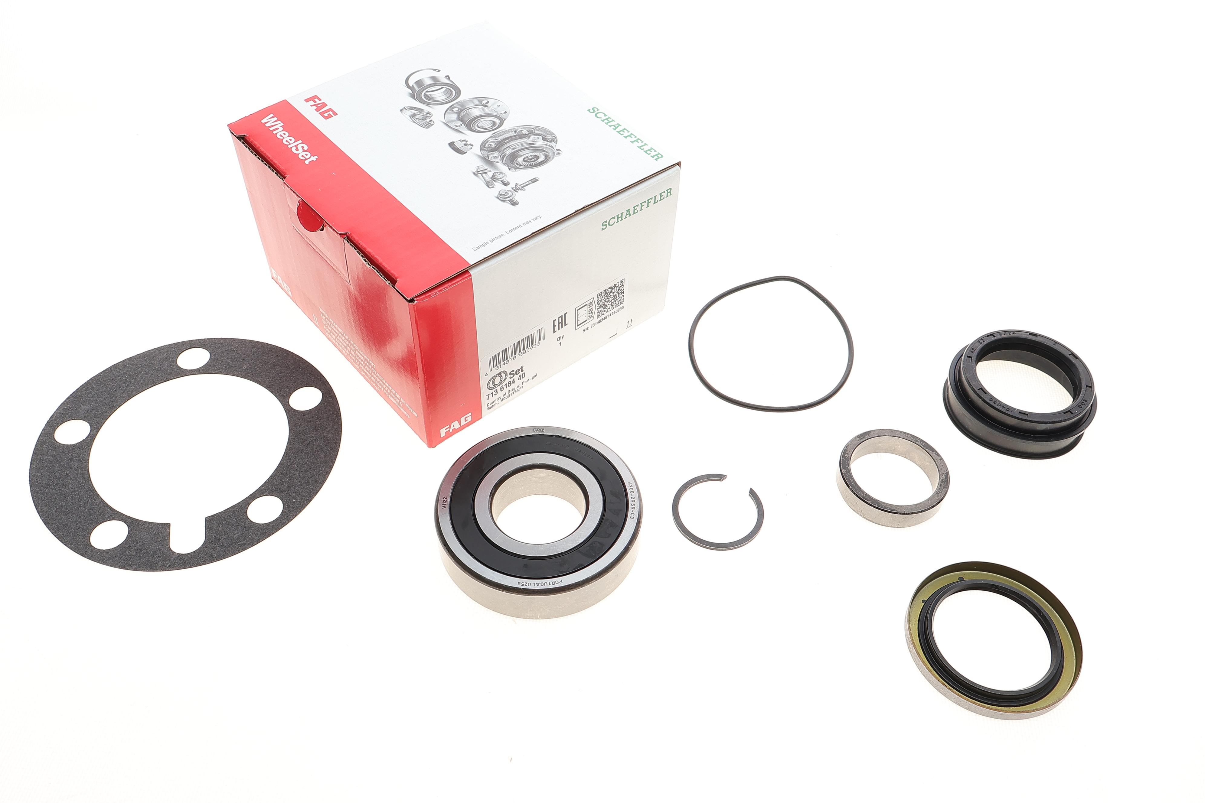 Підшипник маточини (задньої) Toyota Hilux 2.5/3.0D 05- (к-кт)