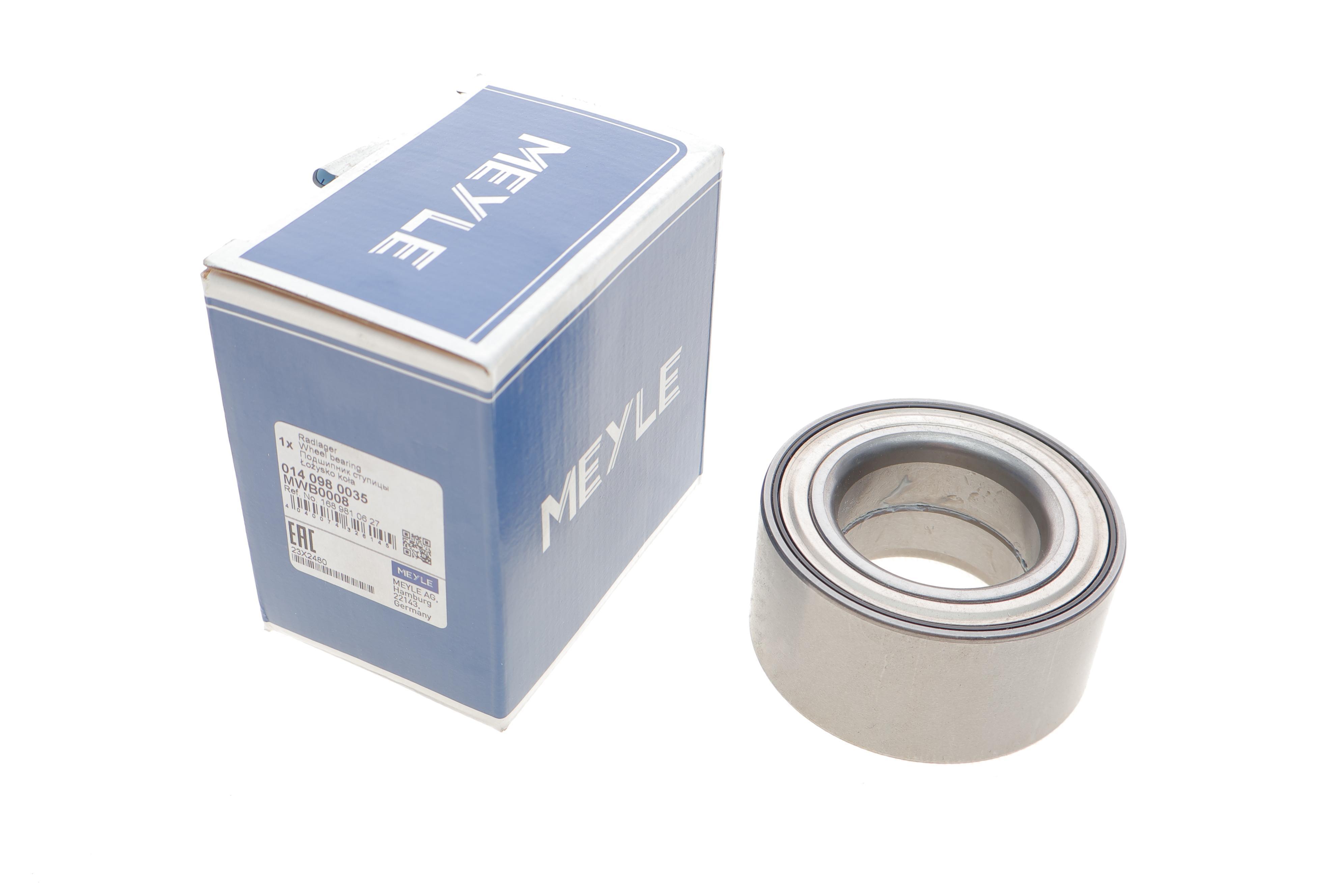 Підшипник маточини (передньої) MB A-class (W168) 97-04/Vaneo (414) 02-05 (42x75x37)