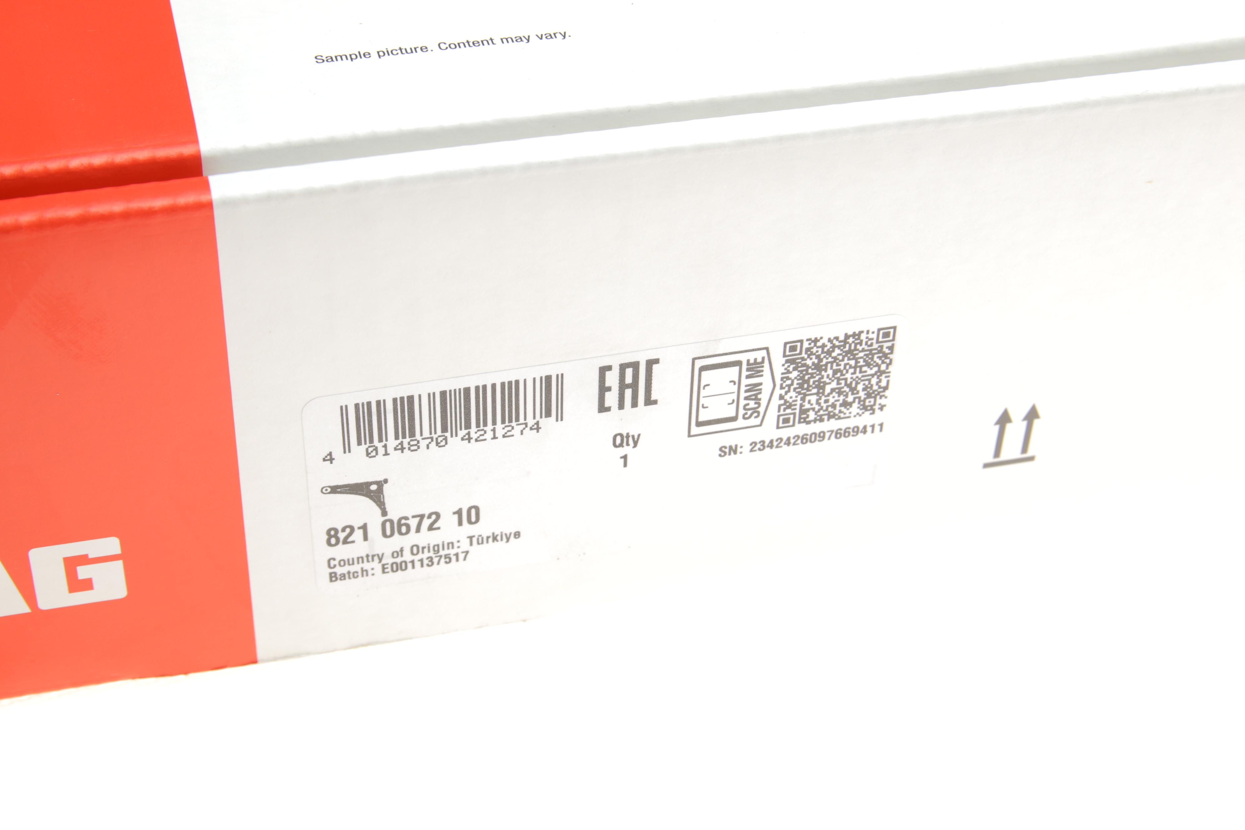 Важіль підвіски (передній/зверху) Audi Q7 06-/Porsche Cayenne 02-10, Л=П