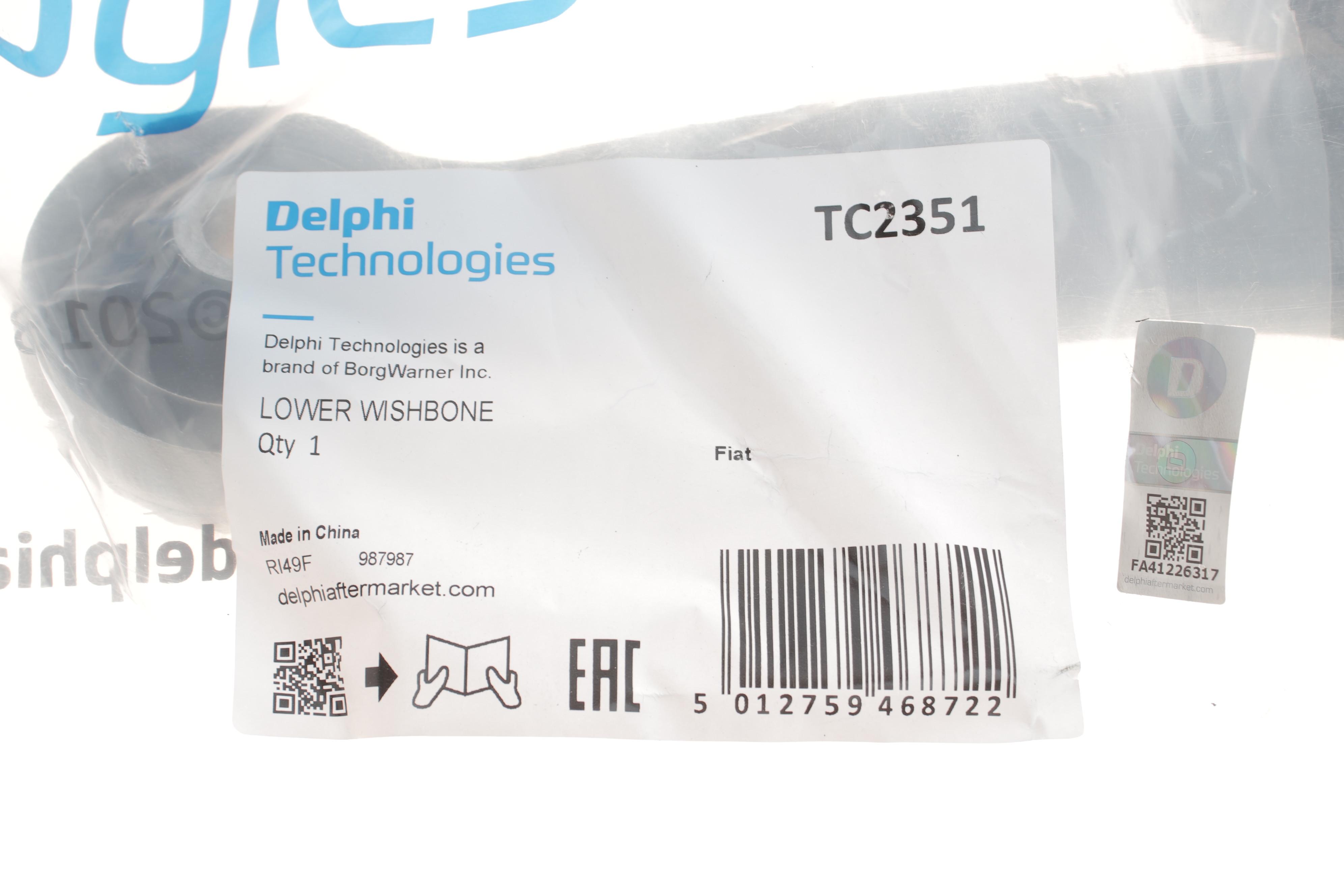 Важіль підвіски (передній/знизу/спереду) (L) Fiat 500/Ford Ka 07-