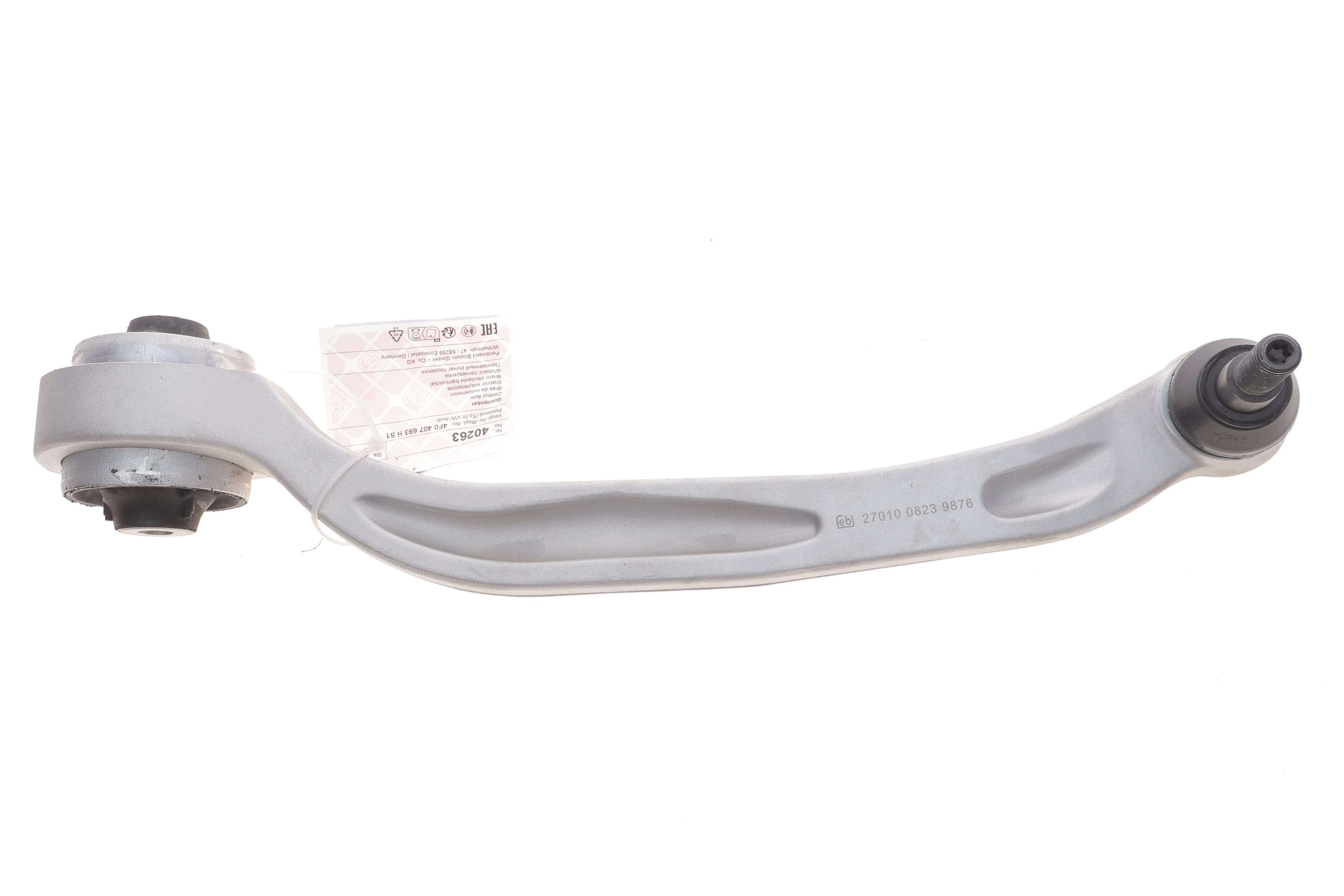 Важіль підвіски (передній/знизу/ззаду) (L) Audi A6 04-11 (з болтом і гайкою)