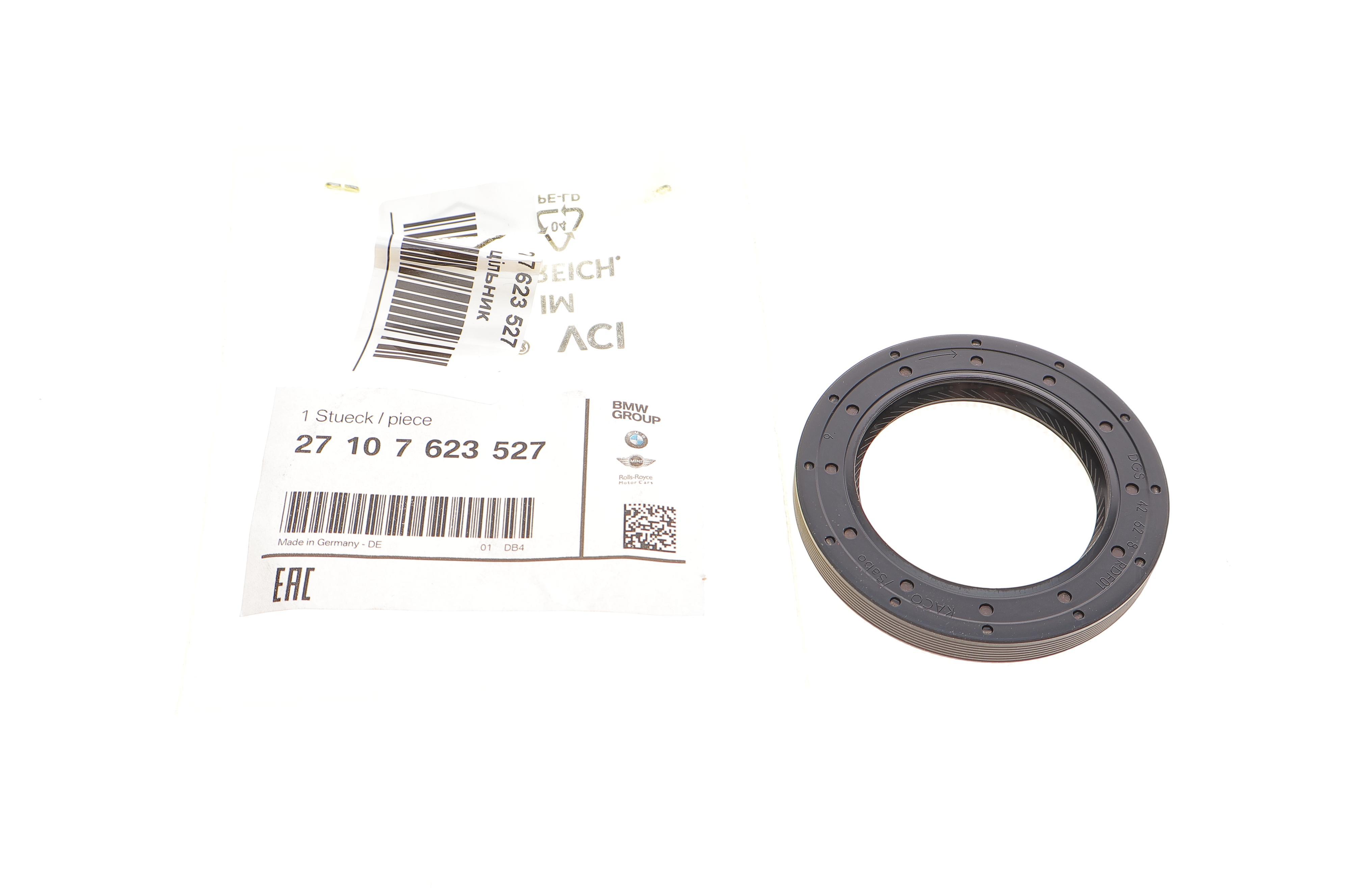 Сальник раздаточної коробки BMW X3 (F25)/X5 (F15/F85)/X6 (F16/F86) 11- N47/N52/N55/N63 (42x62x8)