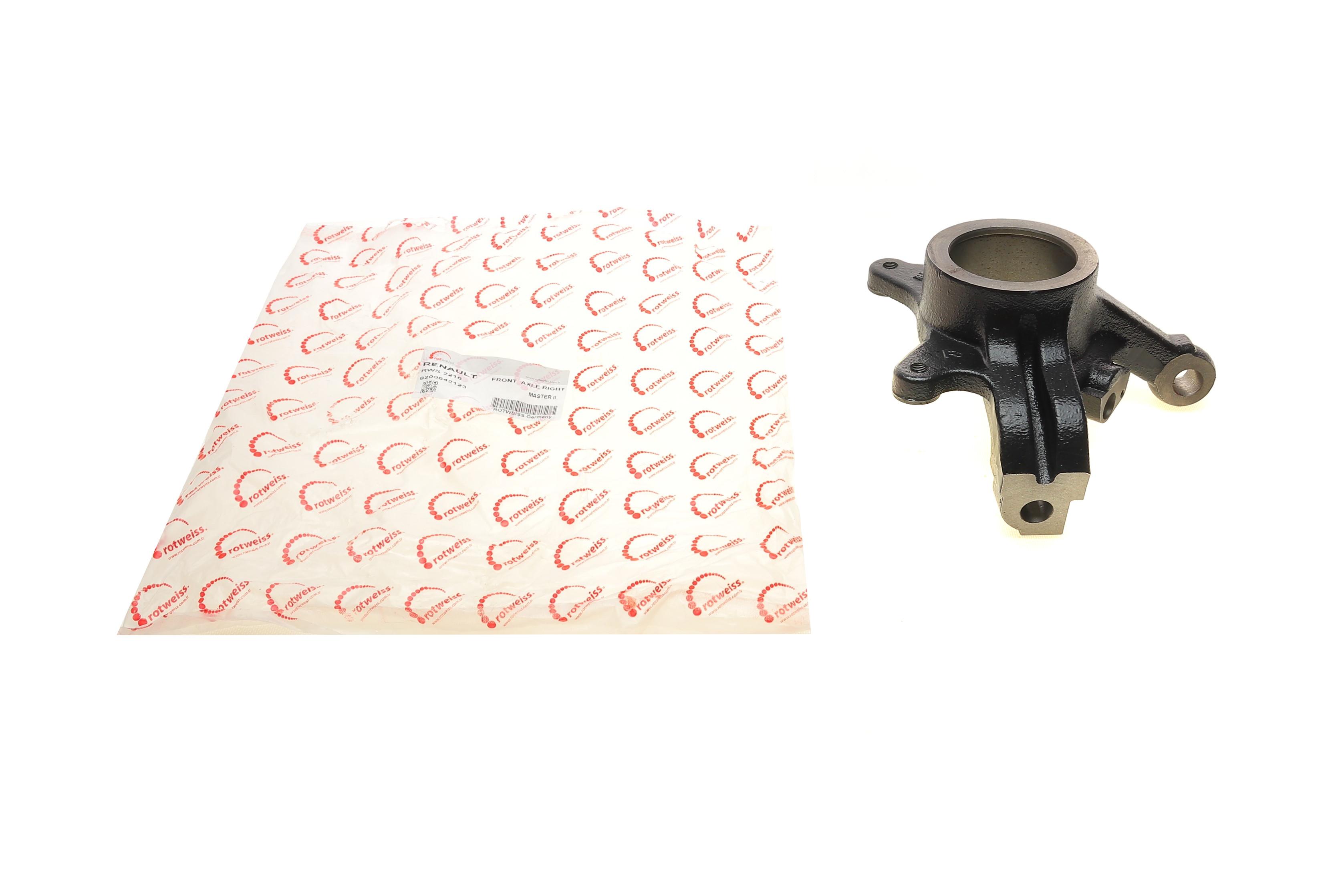 Кулак поворотний (цапфа) Renault Master 98-06 (d=22mm) (R)