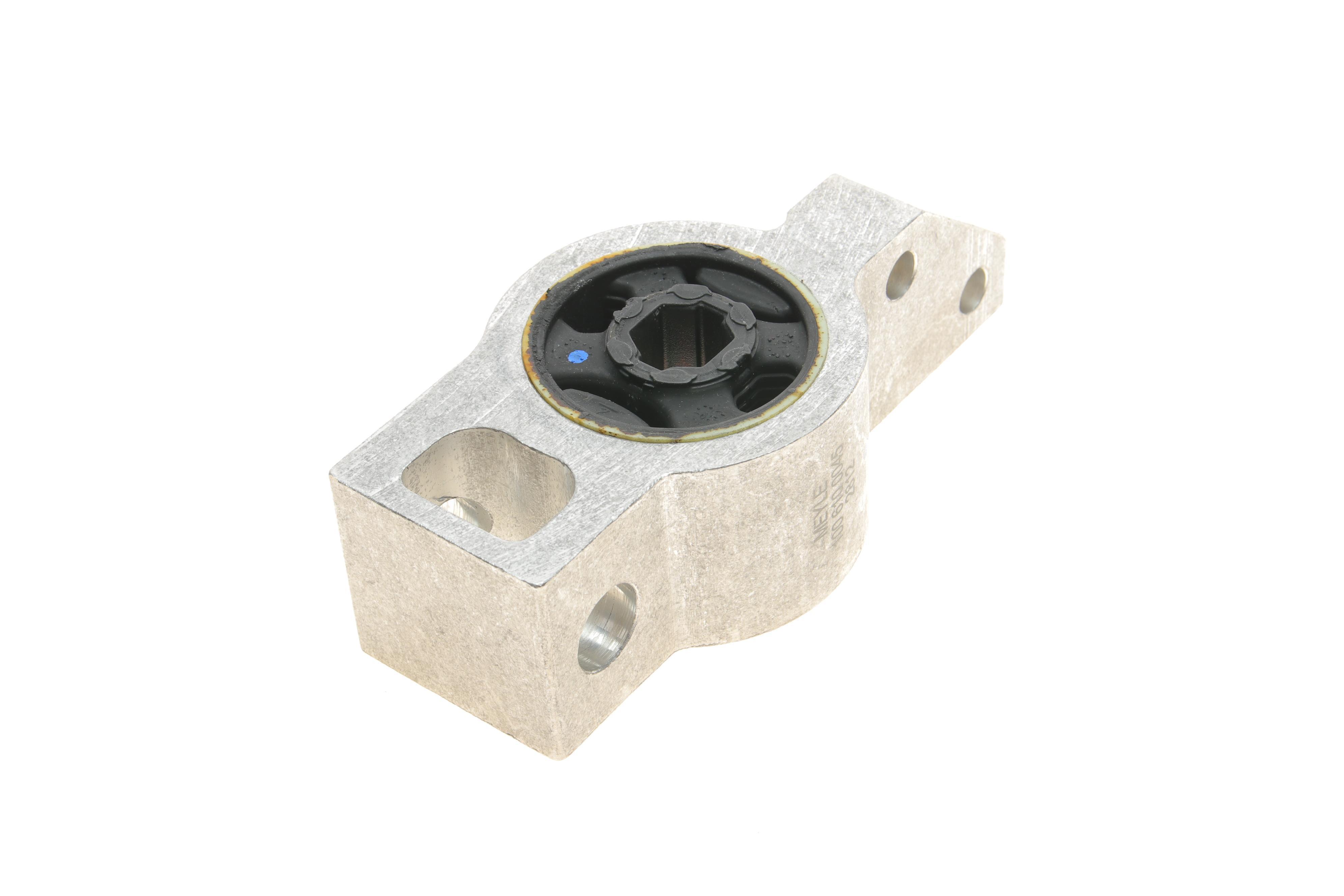 Сайлентблок важеля (переднього/ззаду) VW Caddy 03- (L) з кронштейном/болти кріплення