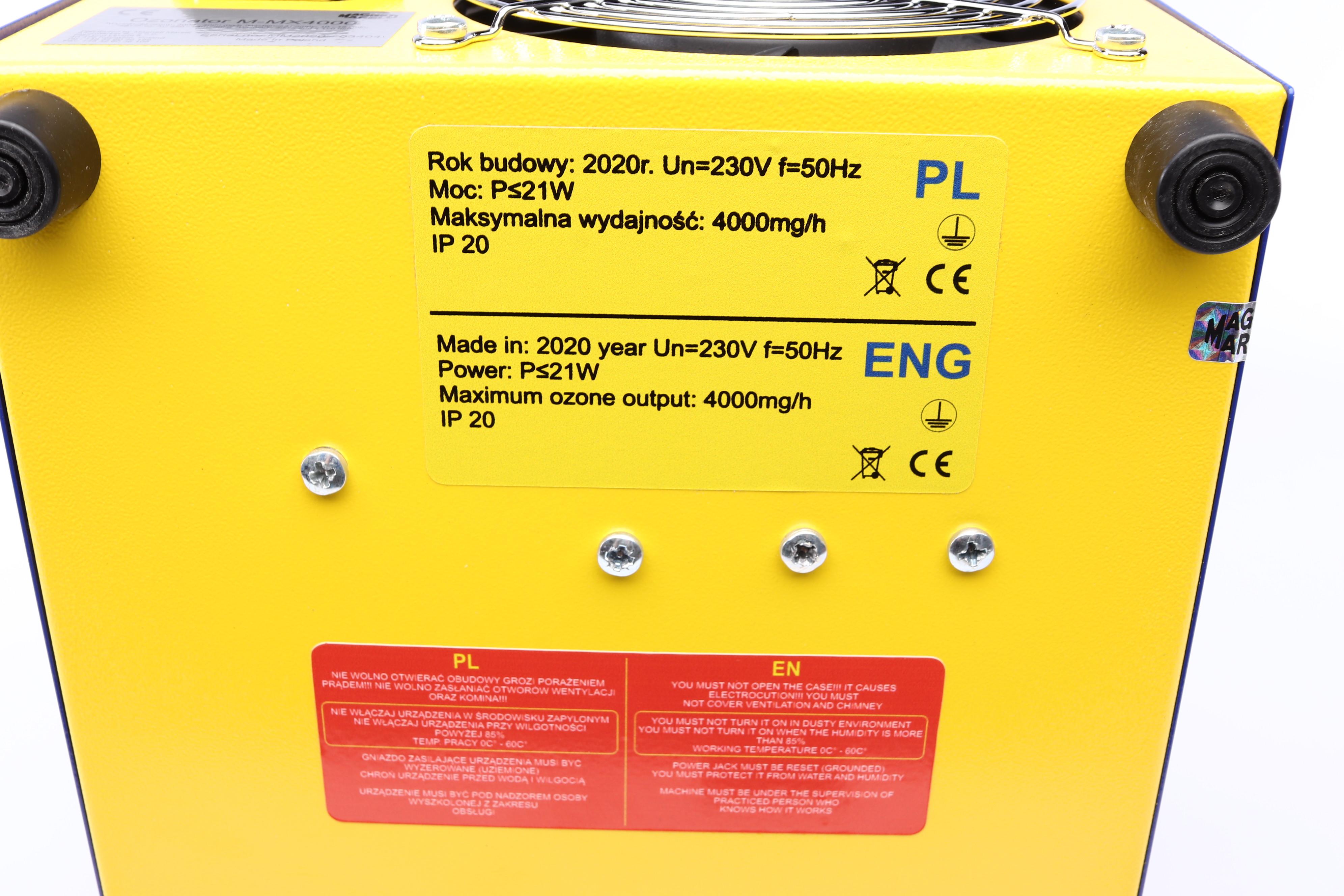 Озонатор повітря M-MX4000