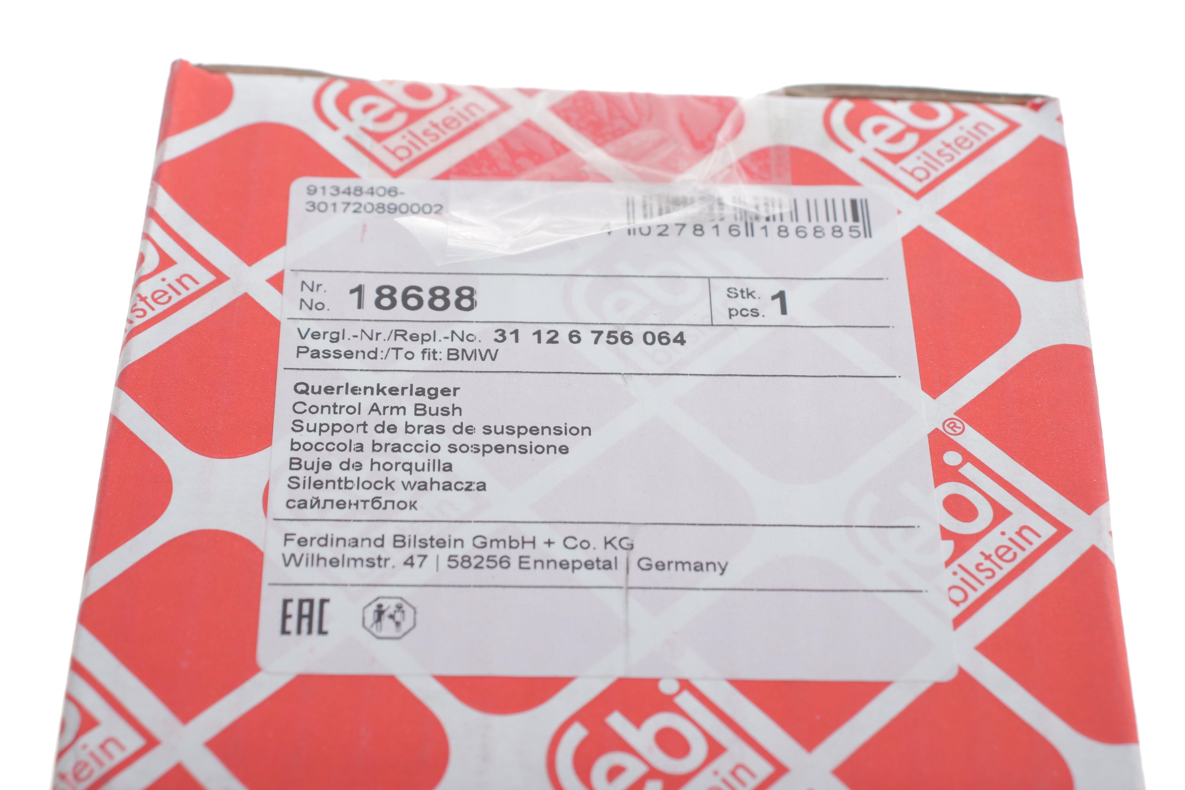 Сайлентблок важеля (переднього/знизу/ззаду) BMW 3 (E46) 98-07 (R)