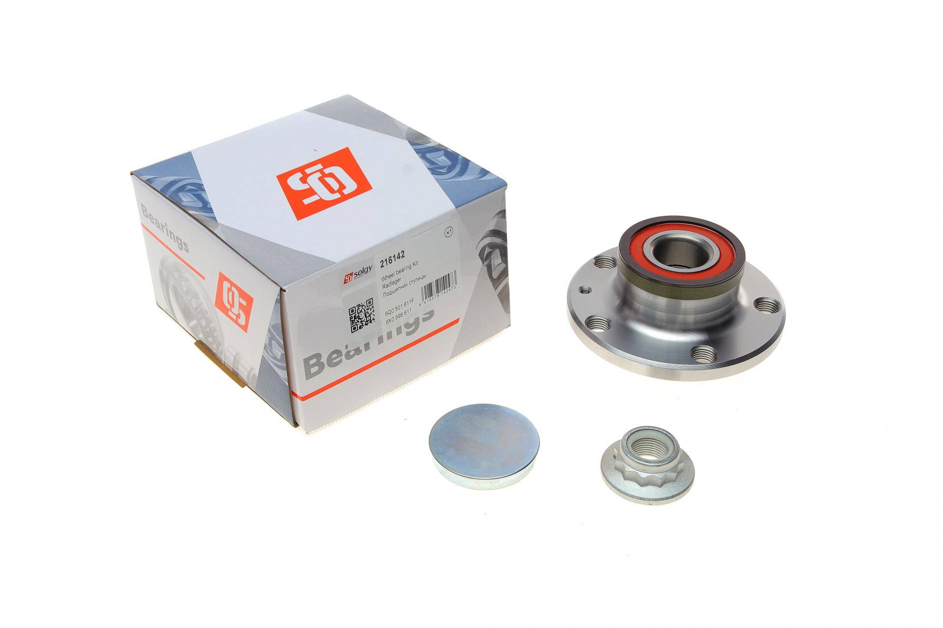 Підшипник маточини (задньої) Skoda Fabia 99-/VW Polo 01-