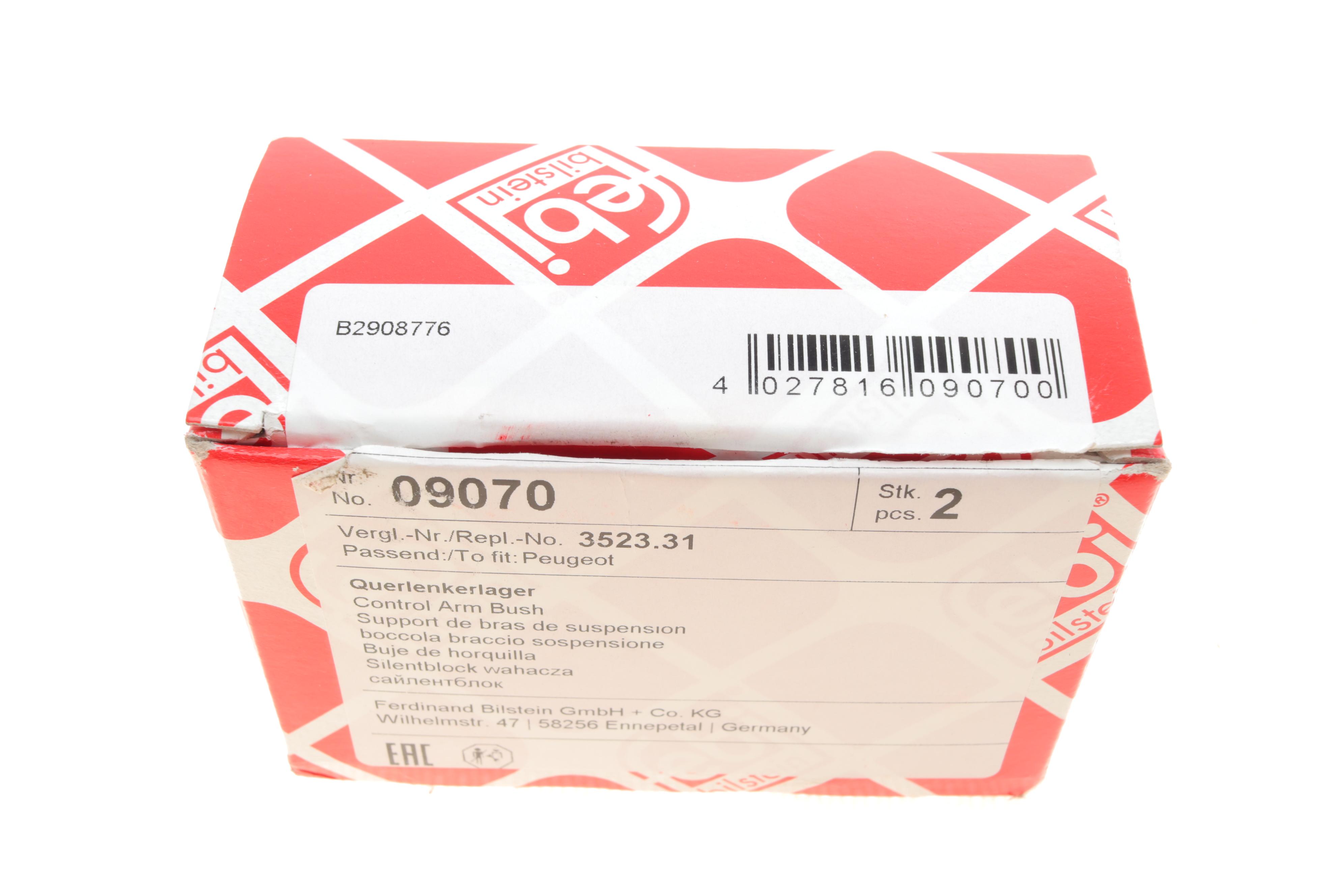 Сайлентблок важеля (переднього/знизу) Peugeot 205/309 82-98