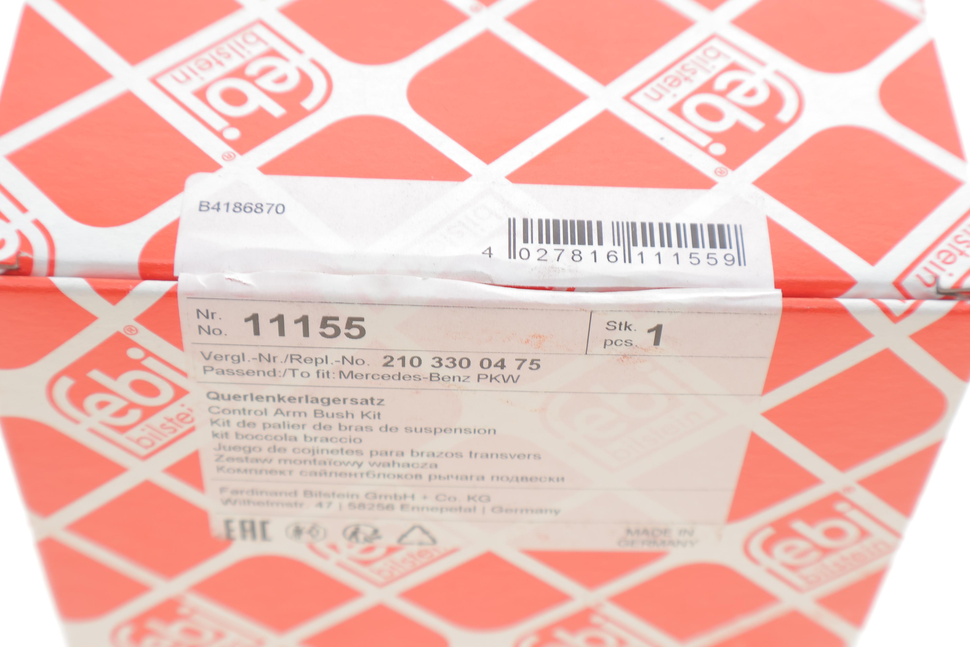 Ремкомплект важеля (переднього/нижнього) MB E-class (W210) 95-03