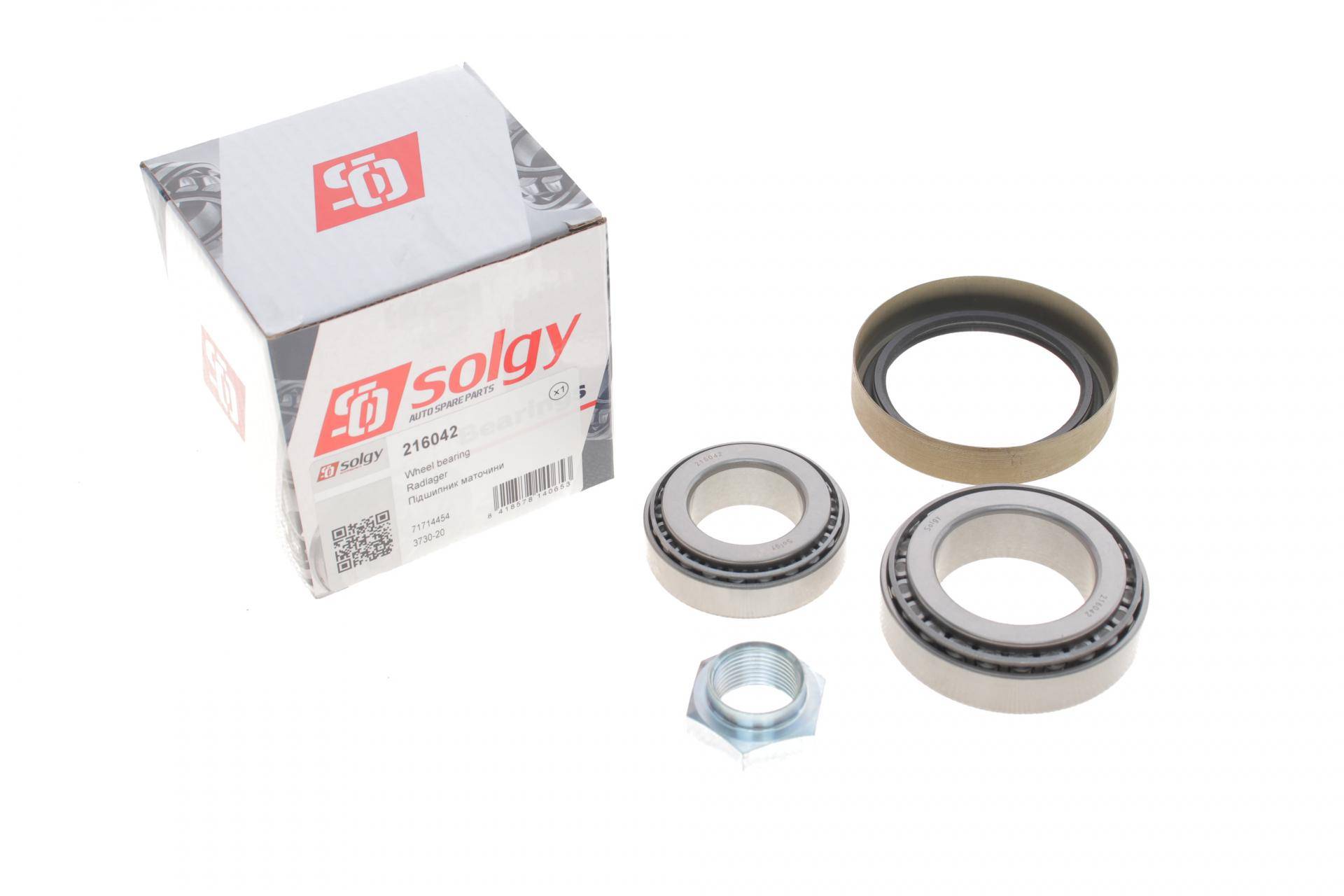 Підшипник маточини (задньої) Fiat Ducato 94- 15" (к-кт)