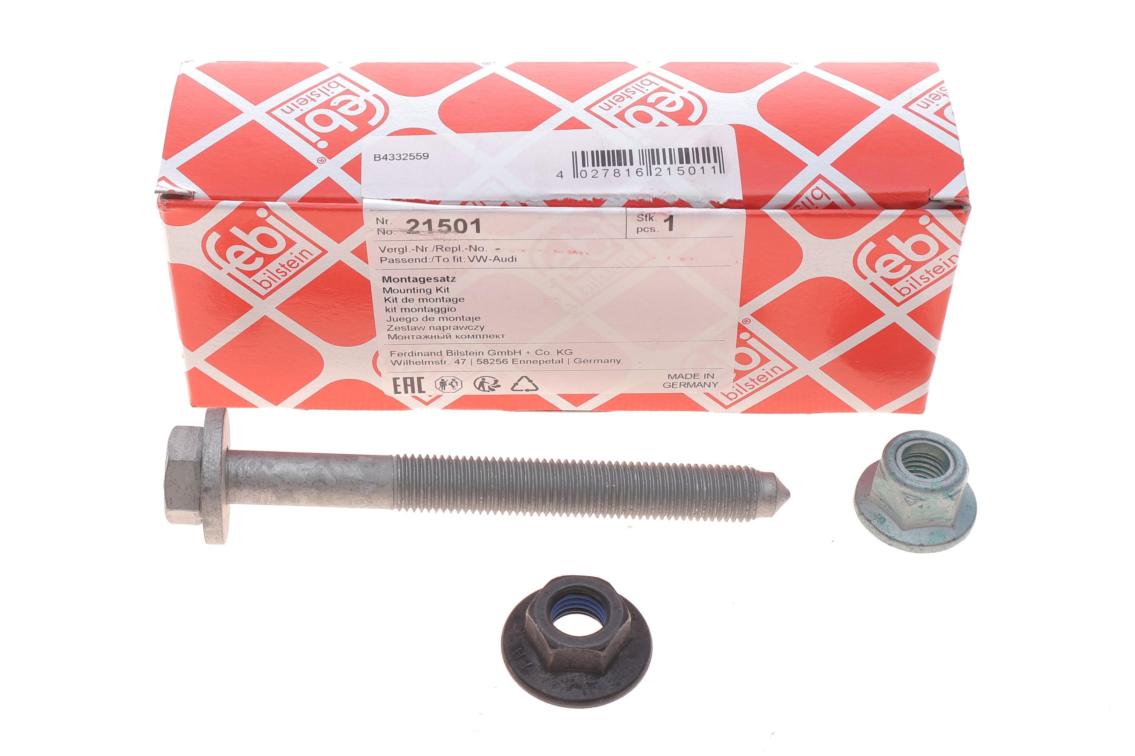 Болт важеля (переднього/знизу) Audi A4/ A6 95-05/ VW Passat 00-05 (к-кт)