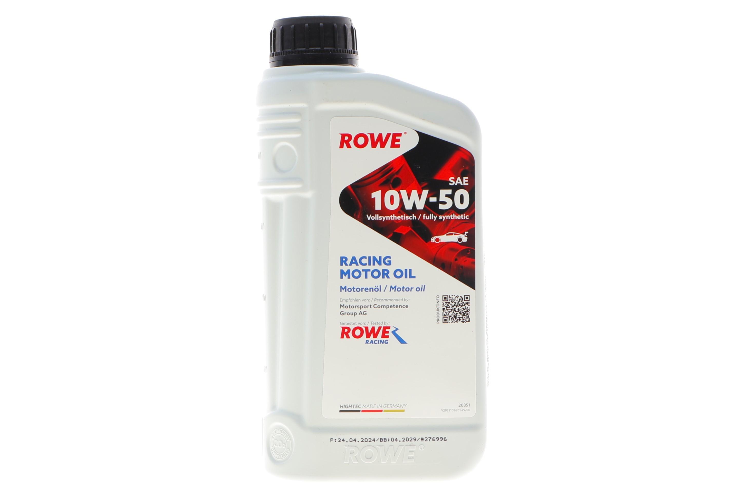 Олива 10W50 HIGHTEC RACING MOTOR OIL (1L)