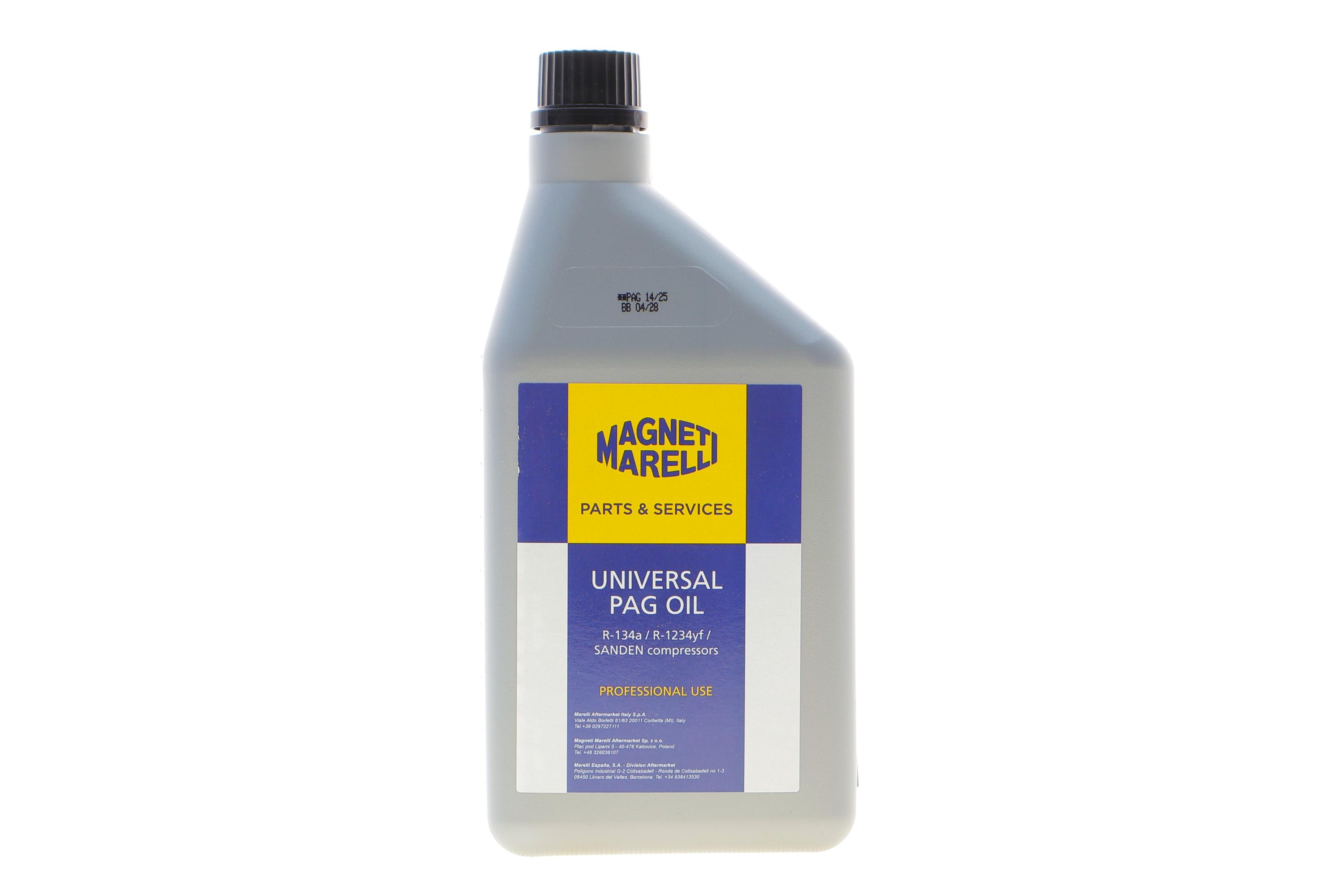 Олива компресорна універсальна PAG для R134a/R1234yf 1 л