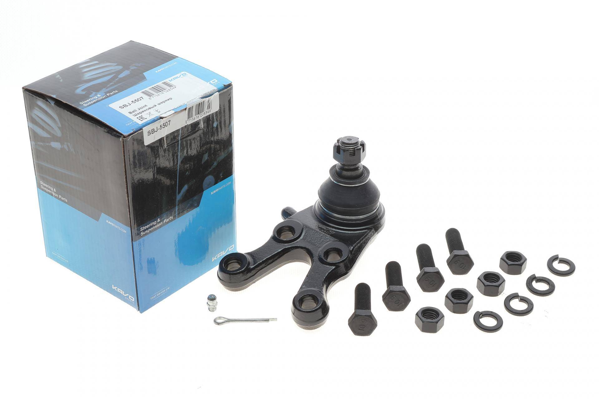 Опора кульова (передня/знизу/L) Mitsubishi Pajero 90-