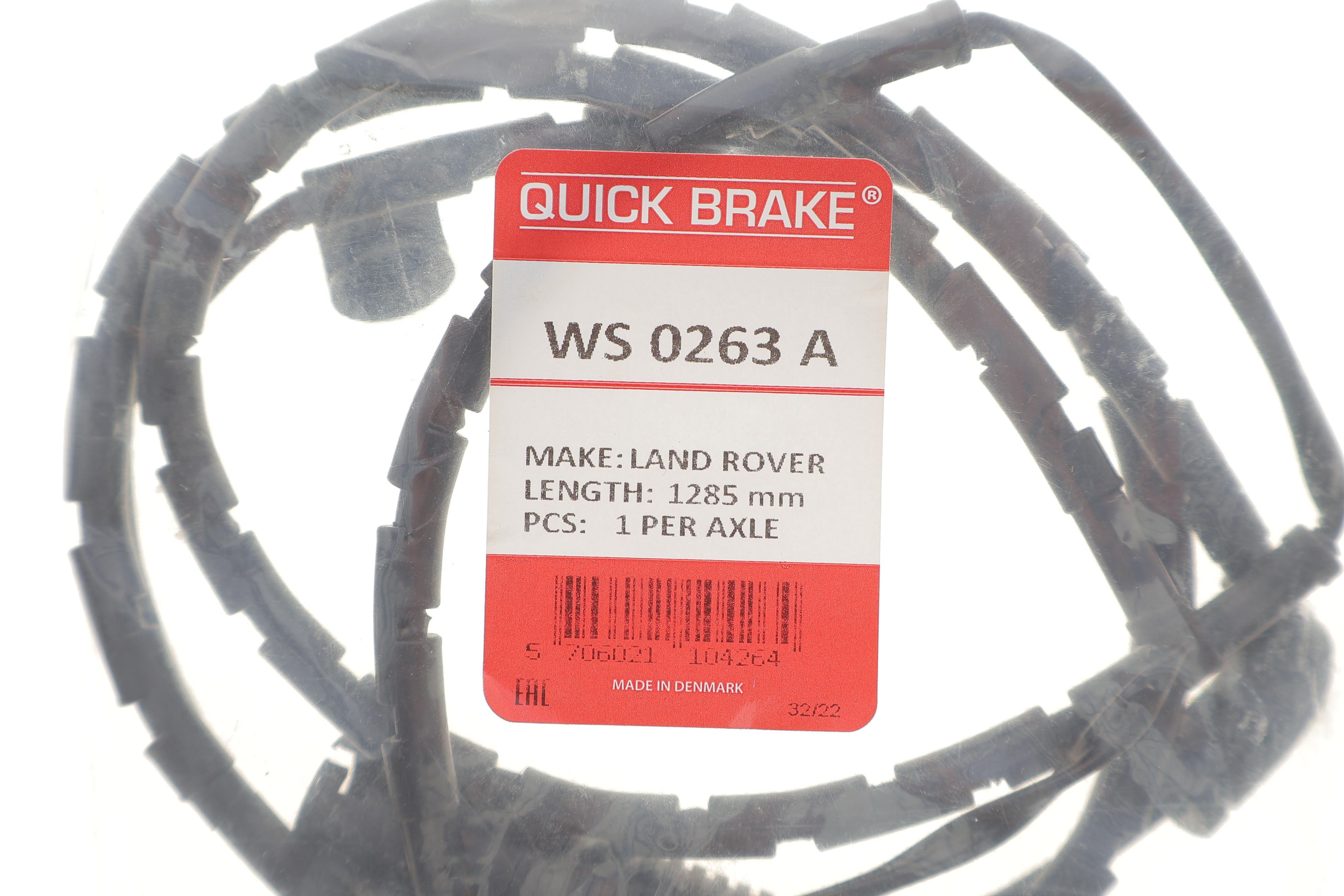 Датчик зносу гальмівних колодок (передніх) Land Rover Range Rover III 3.6-5.0 D 4x4 05-12