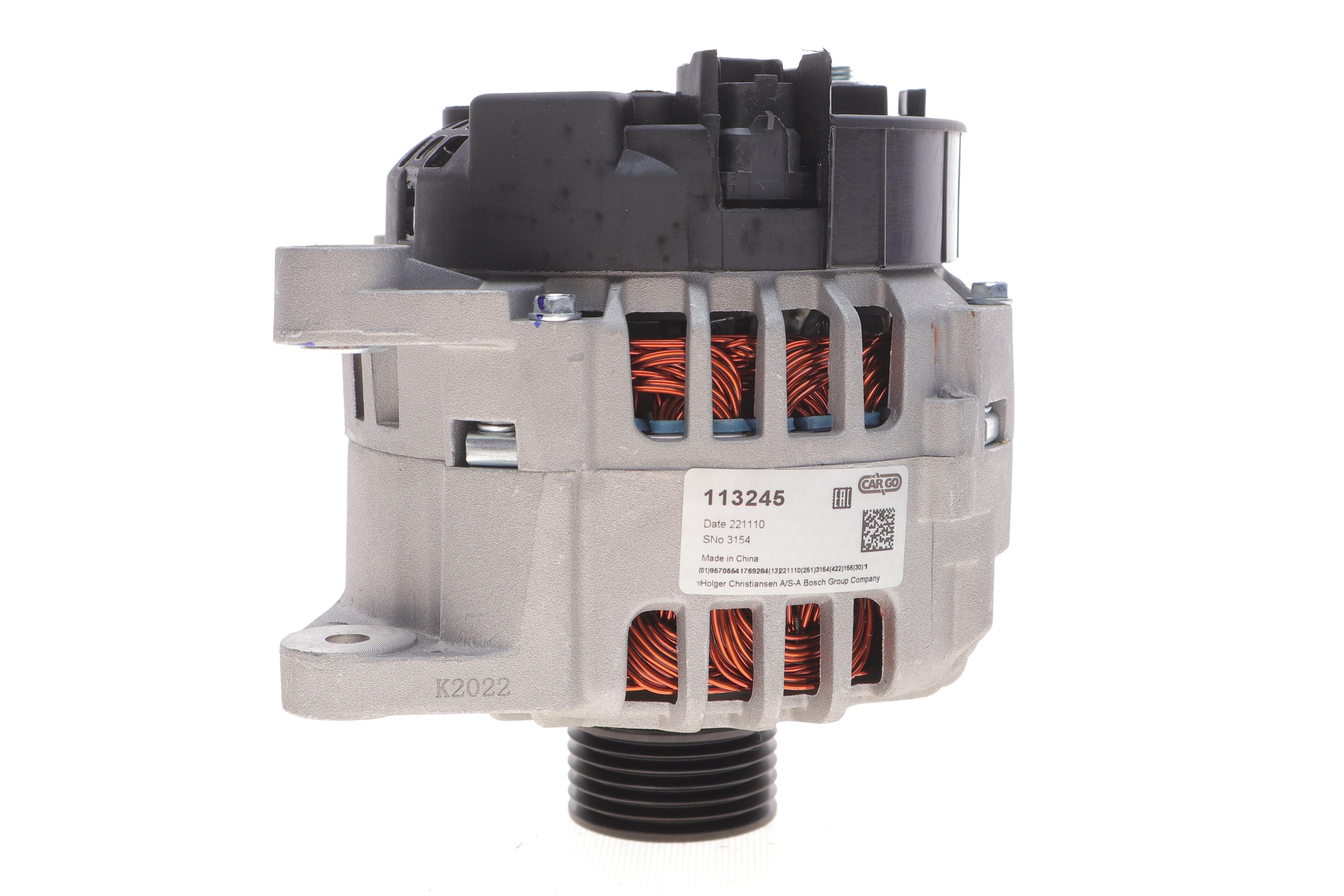 Генератор Renault Trafic II 1.9/2.5dCi/Master II 1.9/2.2/2.5dCi 01- (14V/125A) = 113245