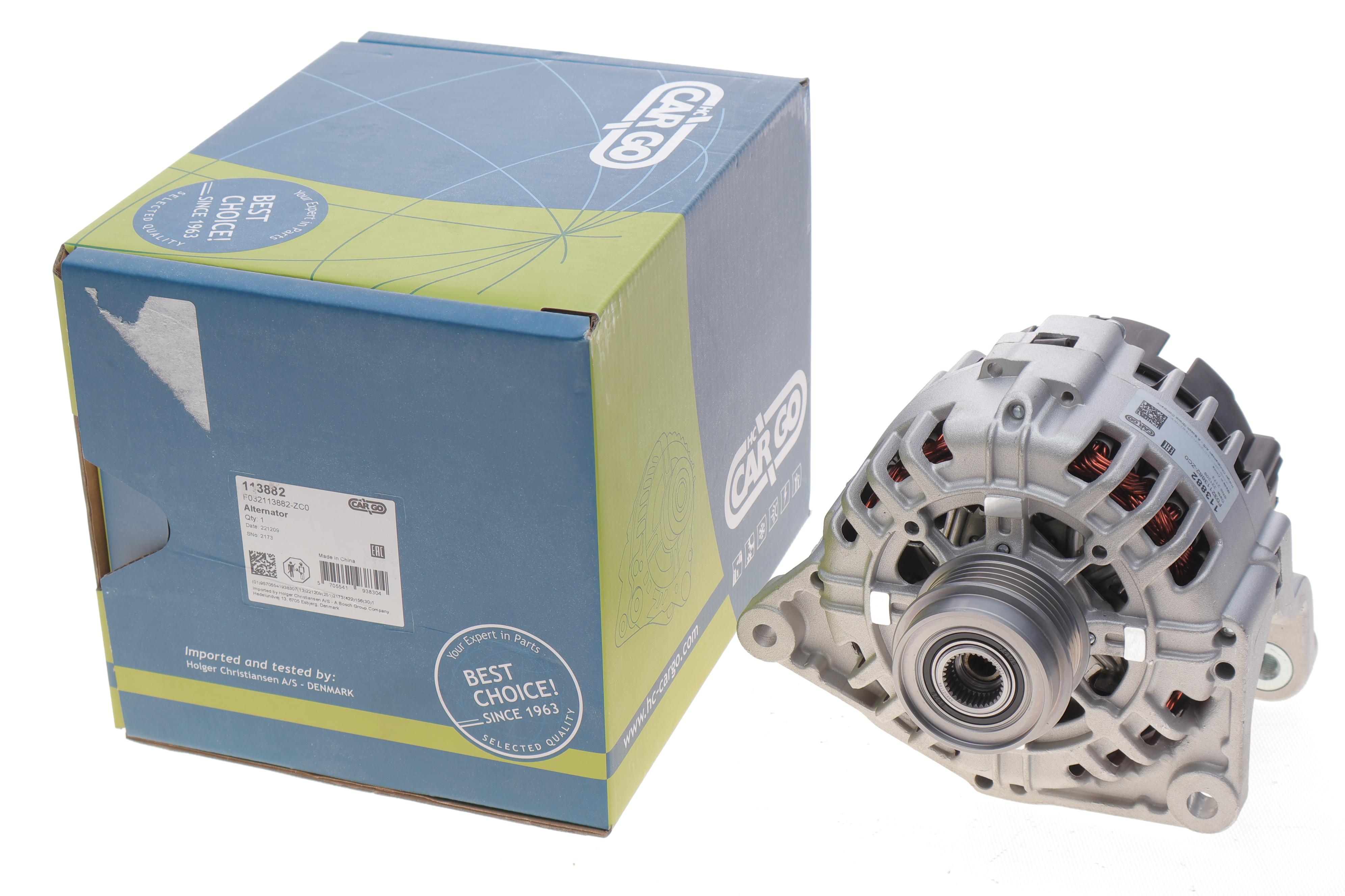 Генератор VW Passat B5 1.6/1.8 97-05 (14V/120A) = 113882