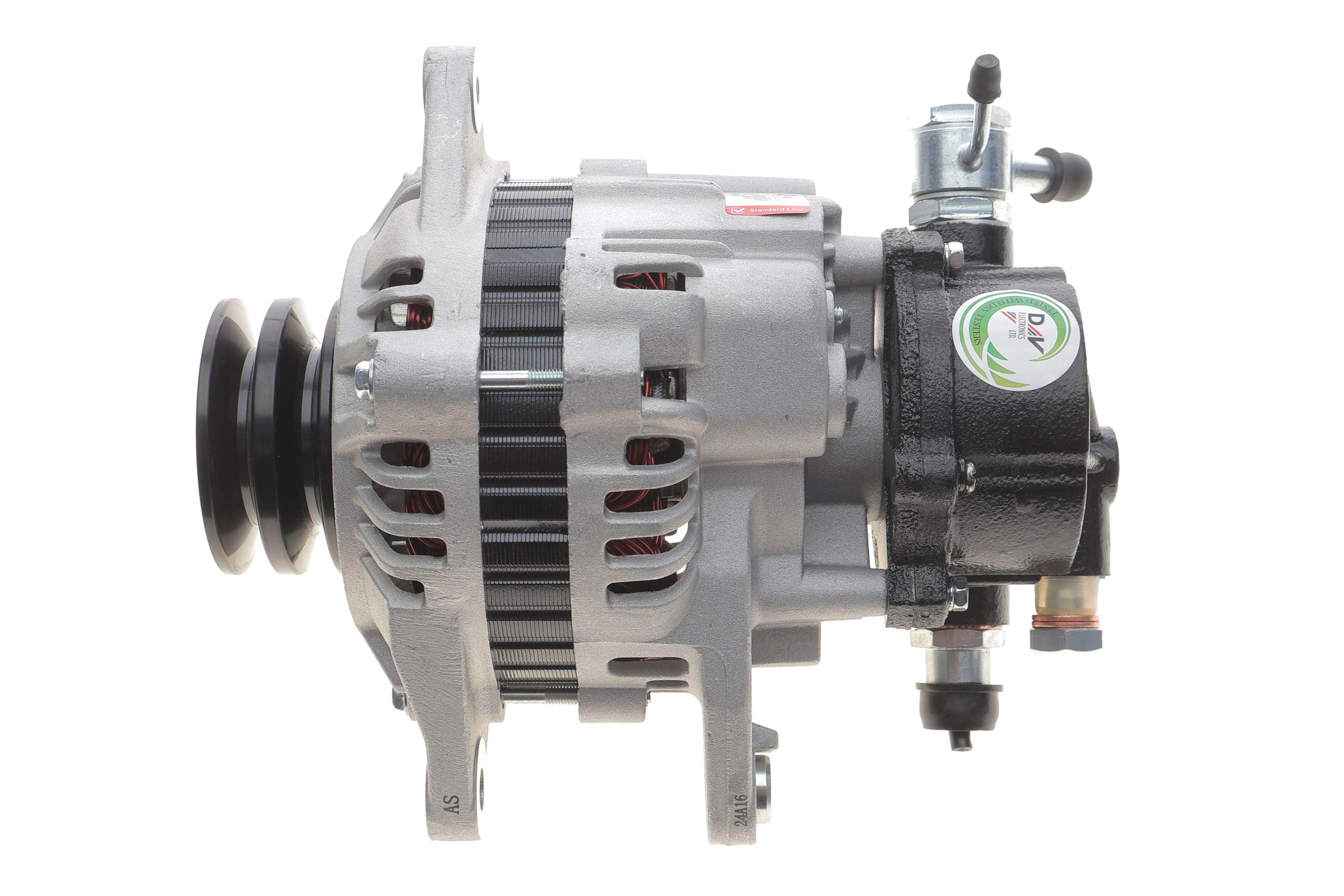 Генератор Misubishi Pajero 2.5 TD/TDi 98- (12V/80A) (вкл. вакумний насос)