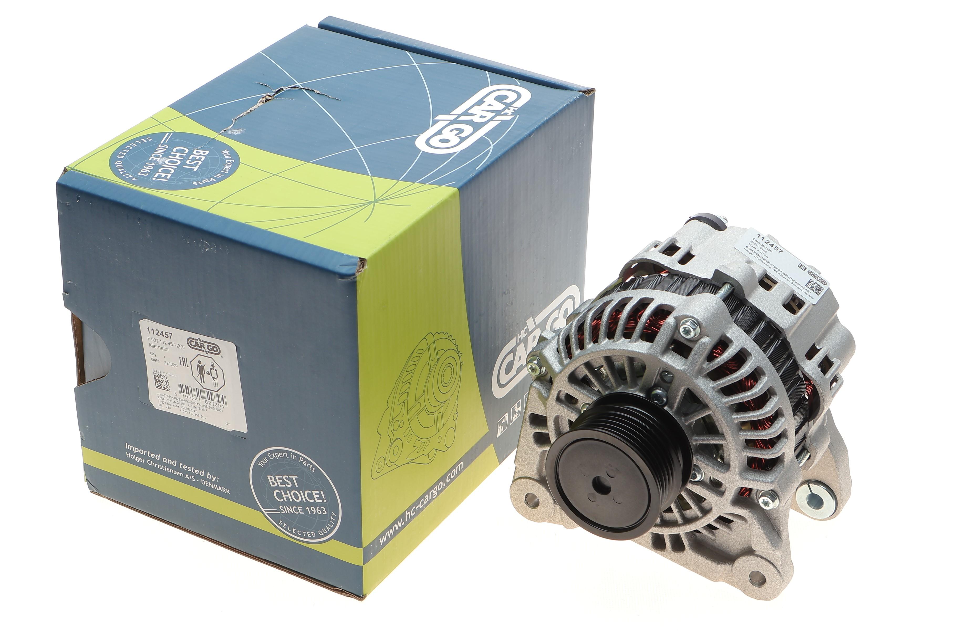 Генератор Renault Clio/Kangoo 1.5 dCi 01- (14V/110A) = 112457