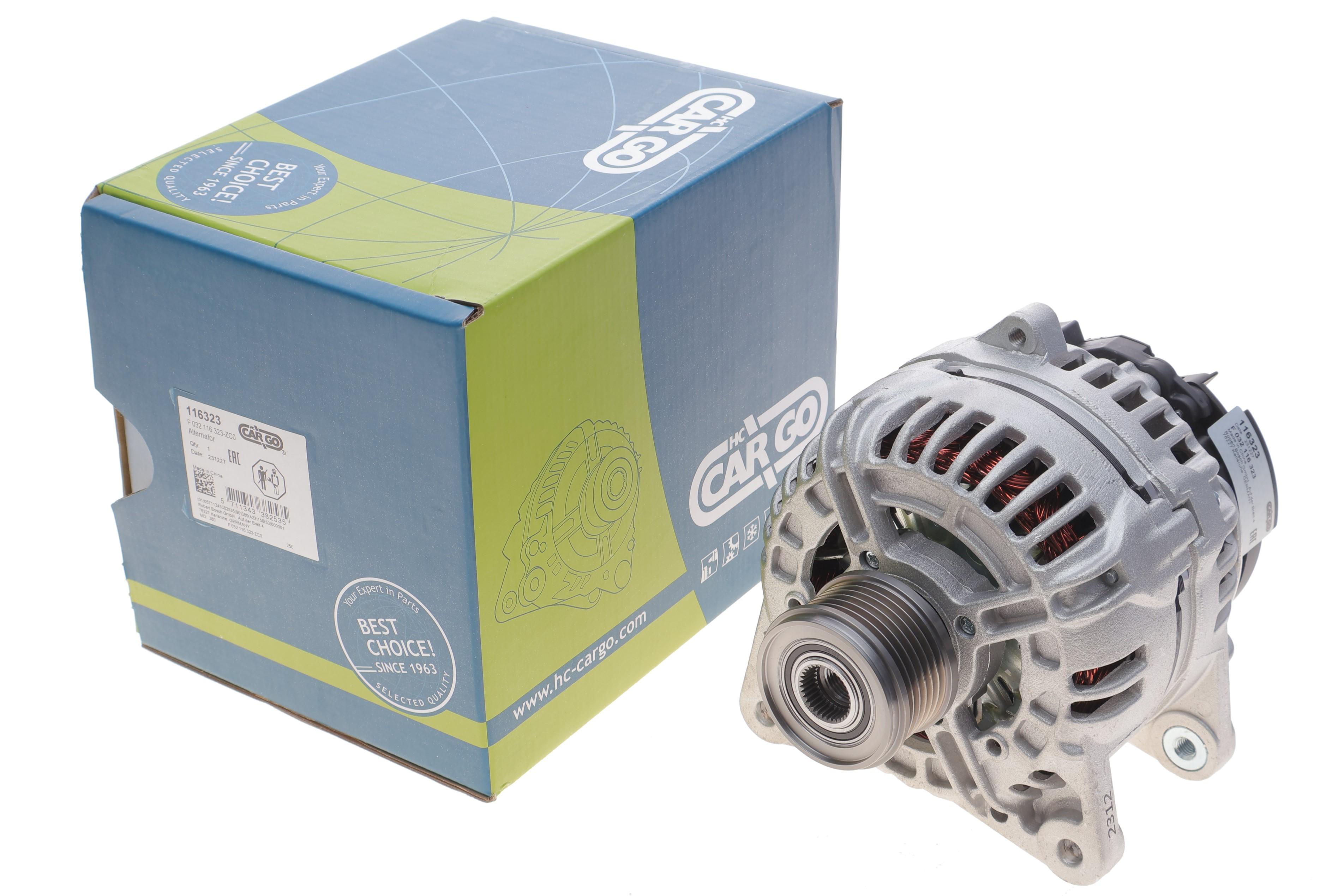 Генератор Renault Kangoo 1.5 dCi 08- (14V/150A) (K9K) = 116323