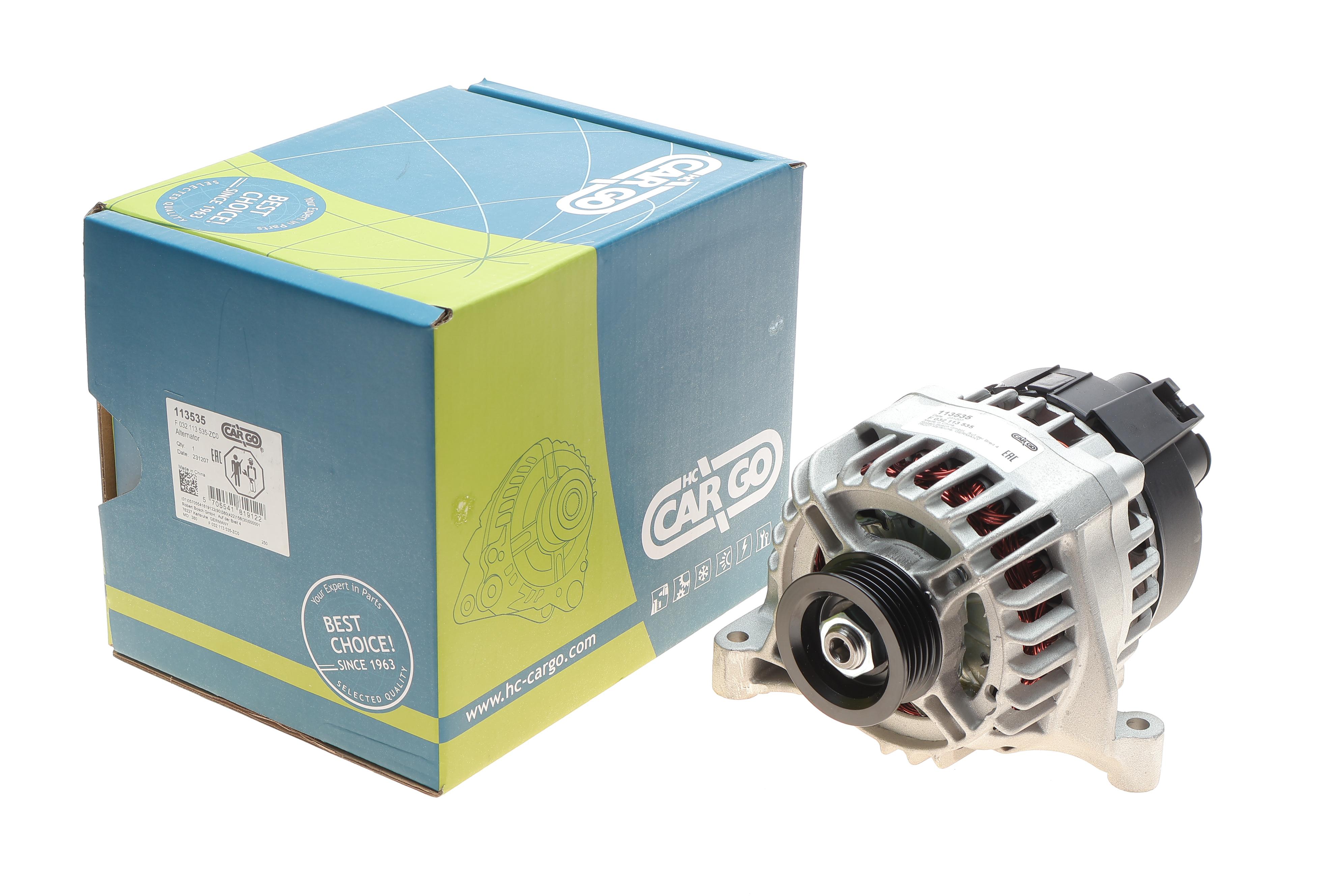 Генератор Fiat Doblo 1.4 10- (14V/85A) = 113535