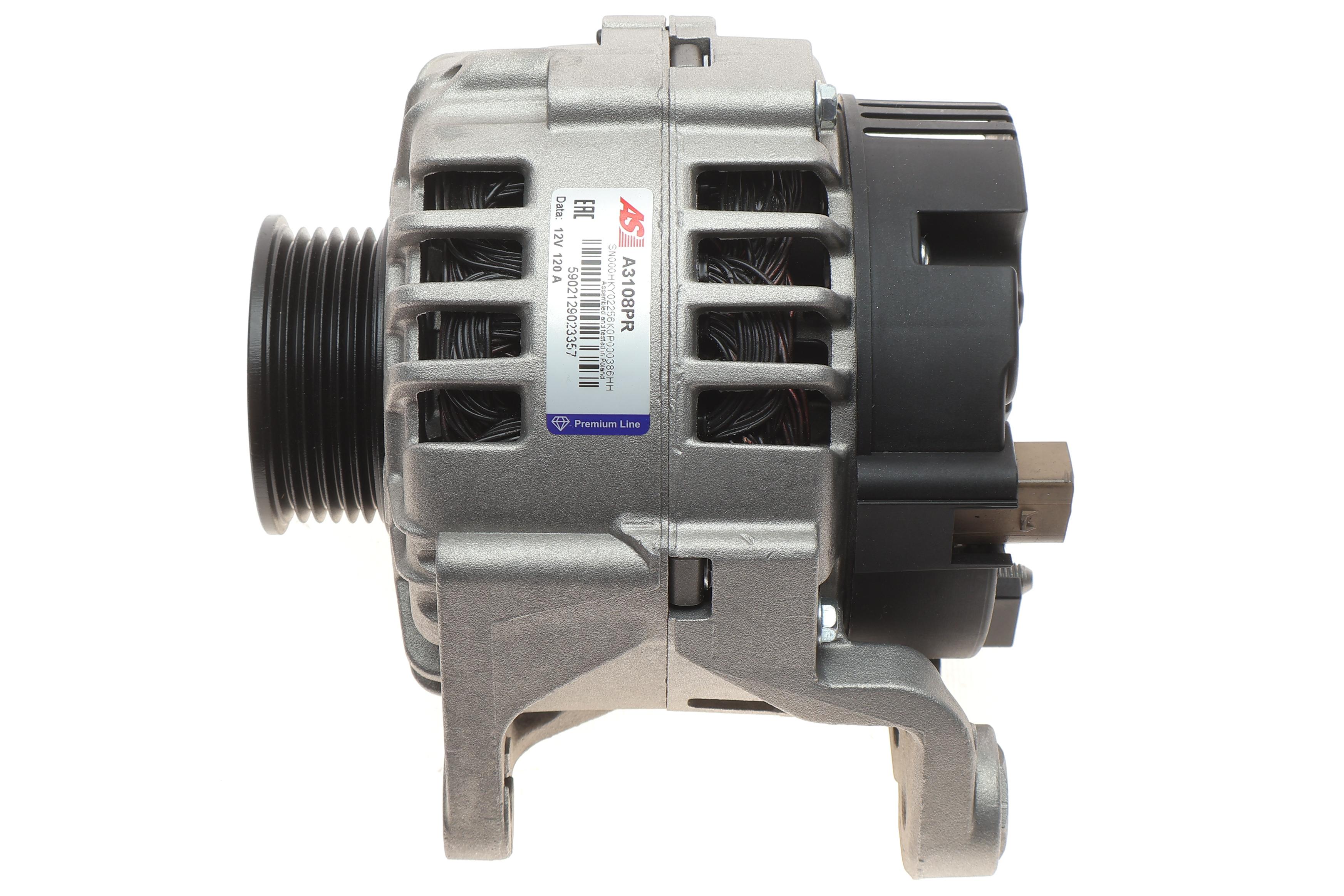 Генератор Audi A4/A6/A8/VW Passat 1.6-3.0/2.5-3.0TDI 94-06 (12V/120A)