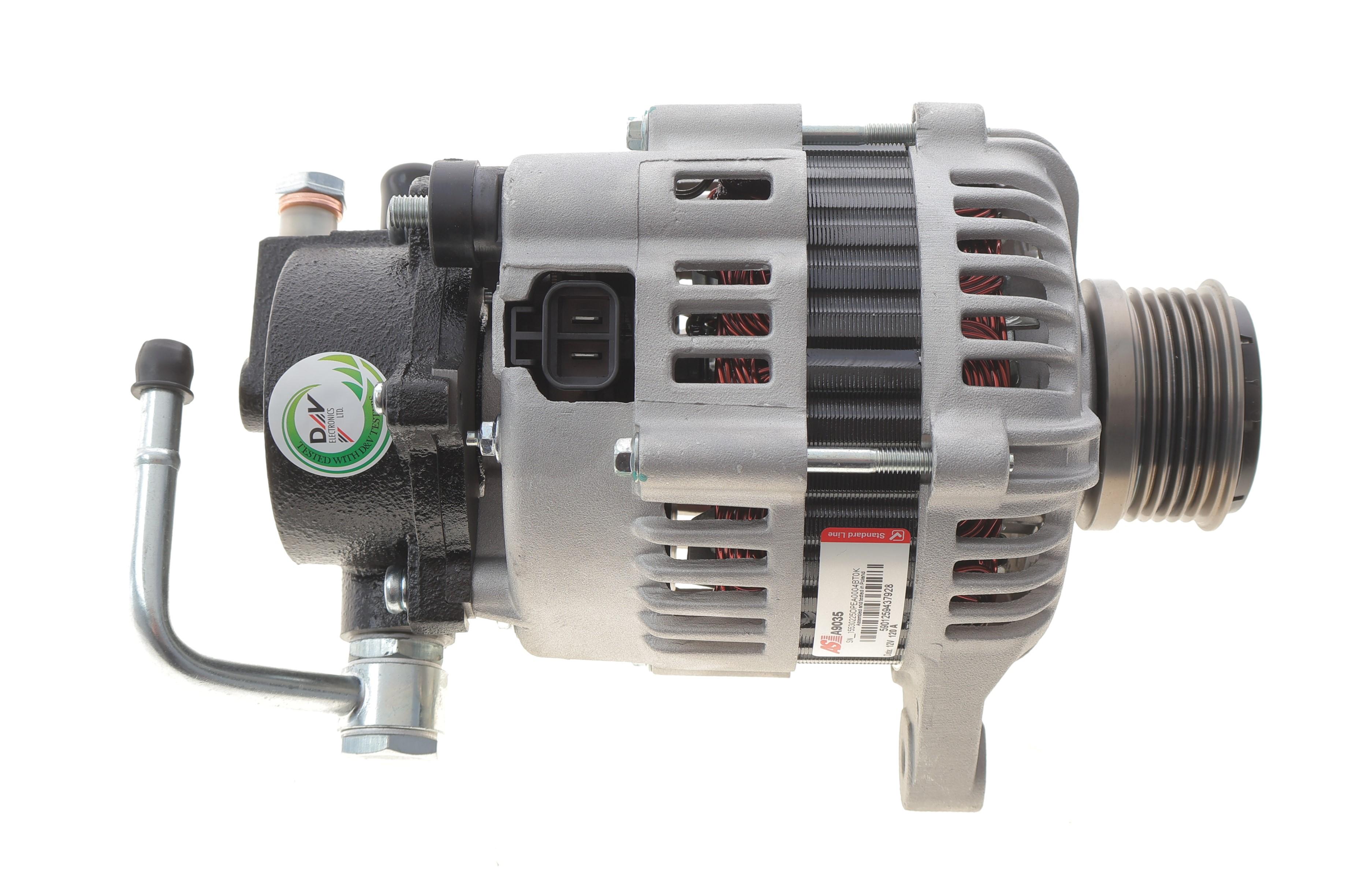 Генератор Hyundai Santa Fe/Tucson/Kia Sportage 2.0/2.2 CRDi 01- (12V/120A)