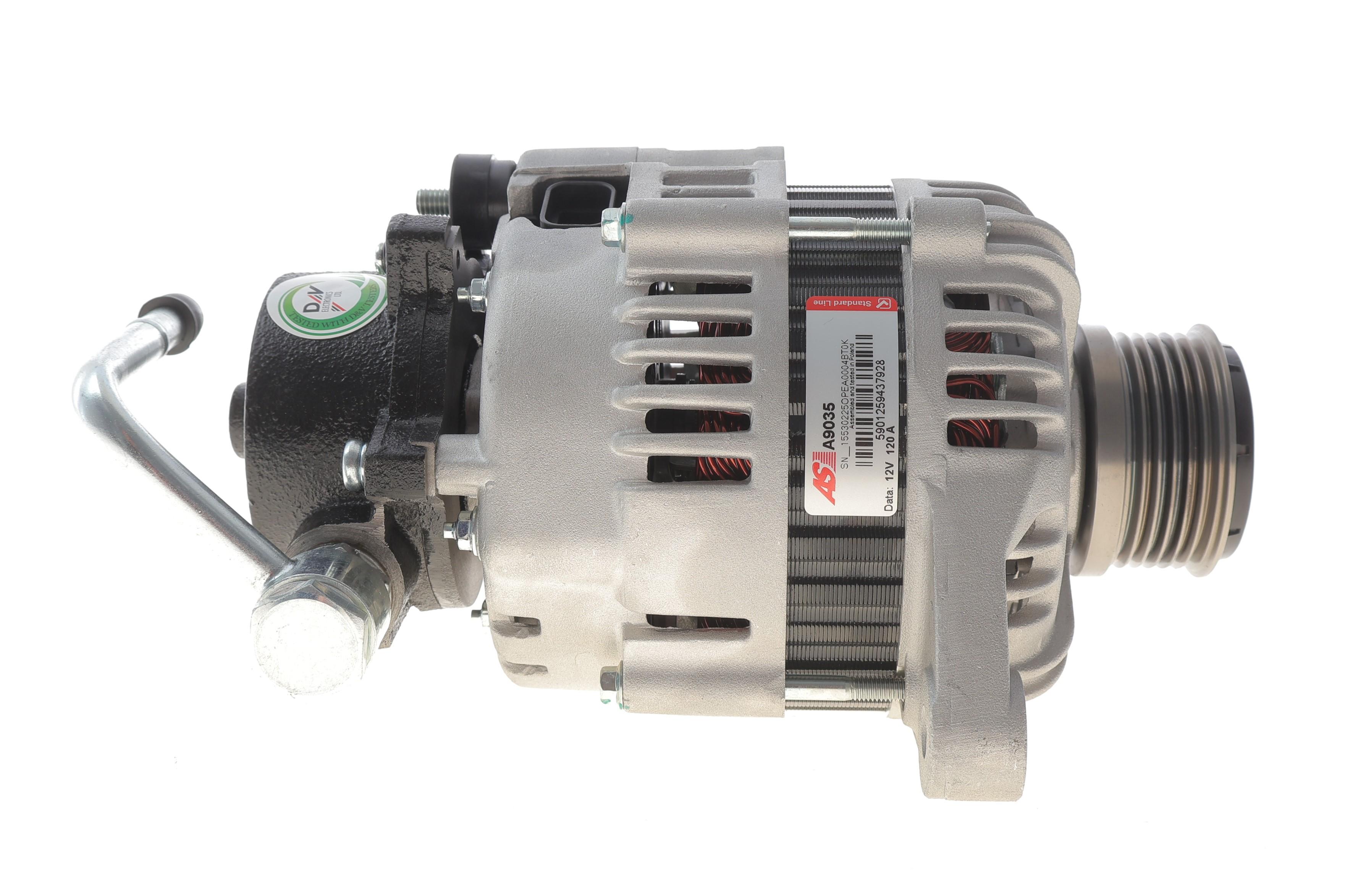 Генератор Hyundai Santa Fe/Tucson/Kia Sportage 2.0/2.2 CRDi 01- (12V/120A)