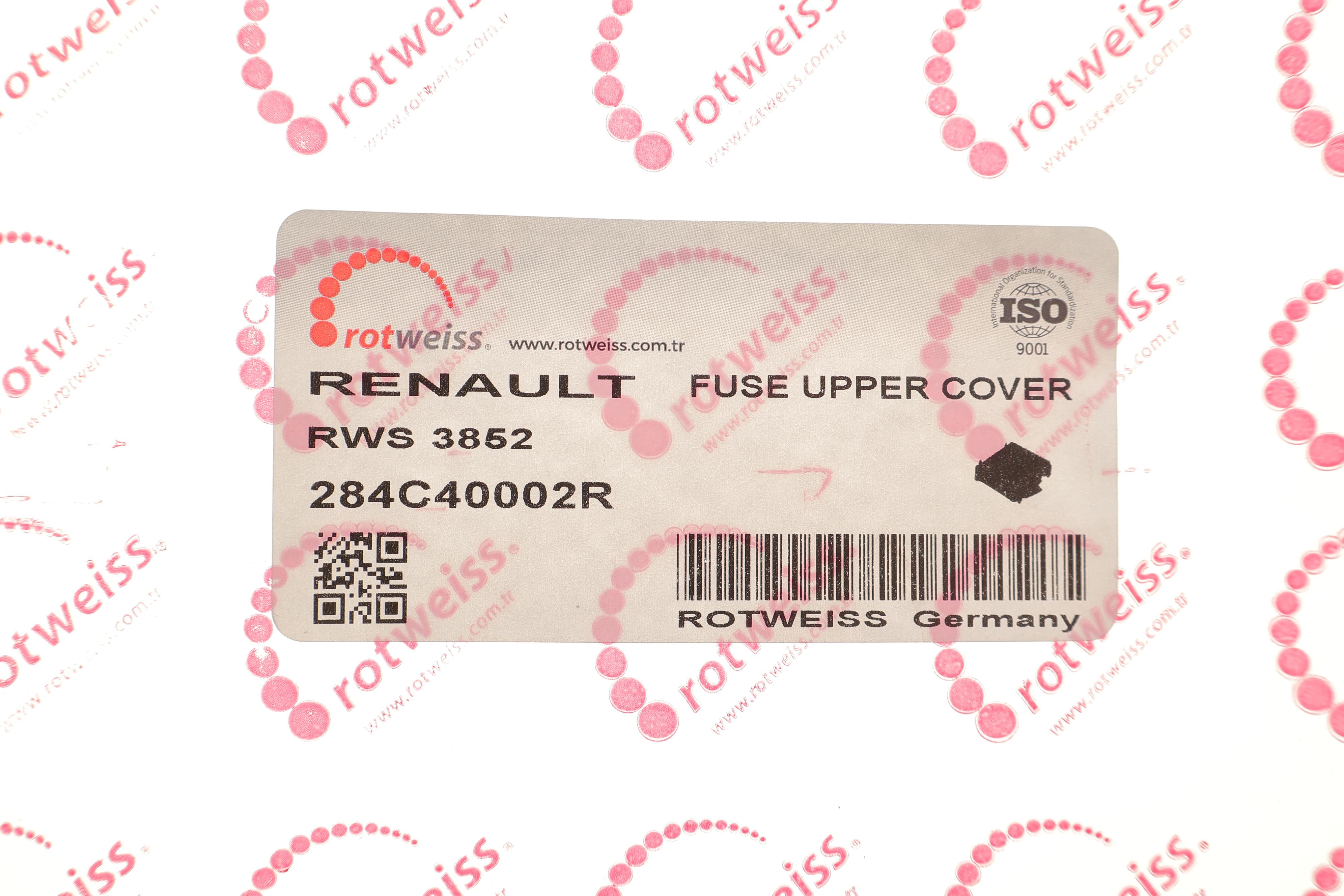 Кришка блока запобіжників Renault Scenic 09-13