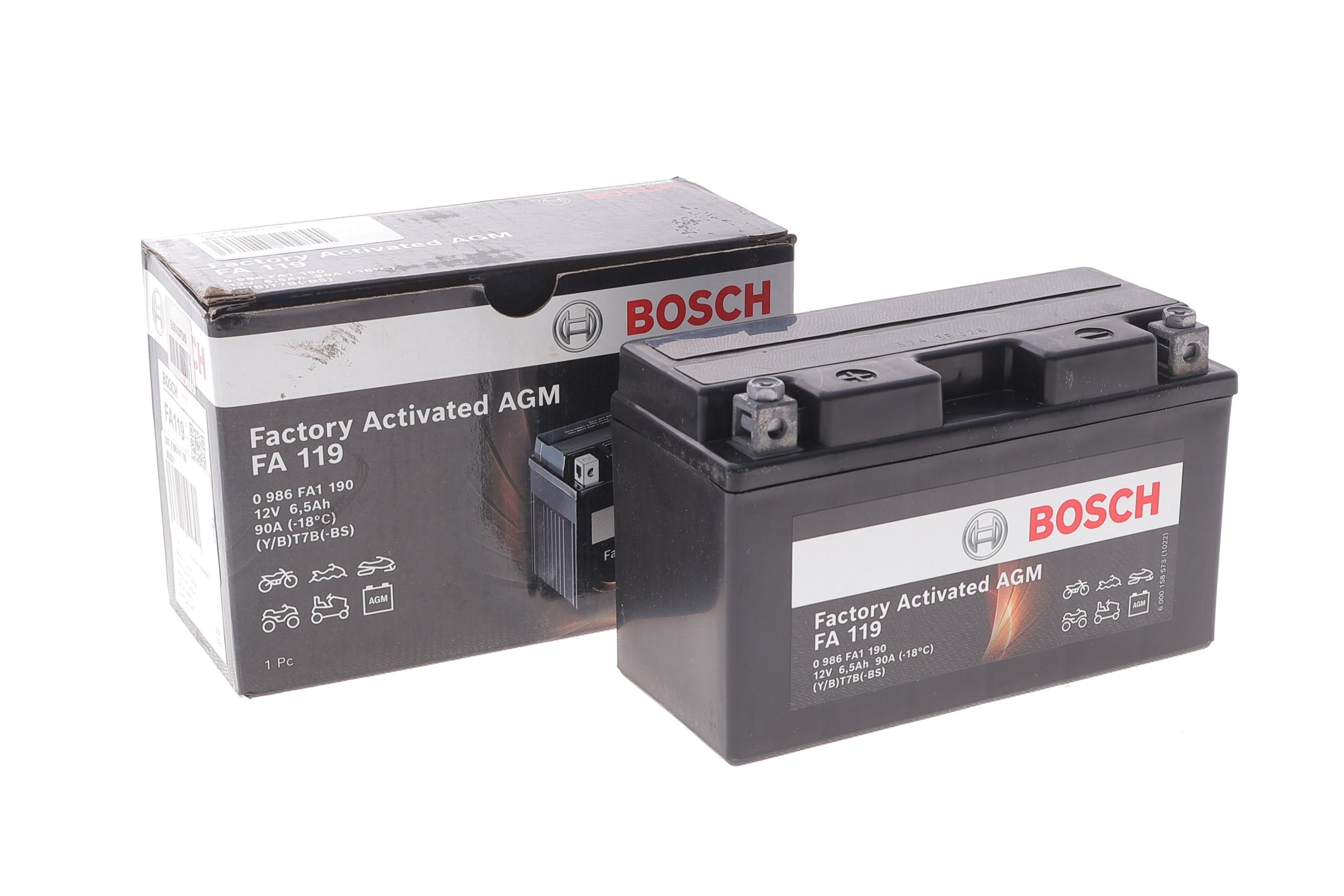 Акумуляторна батарея 6.5Ah/90A (150x66x93/+L/B0) (AGM) Factory Activated AGM дата виробництва 2023 рік