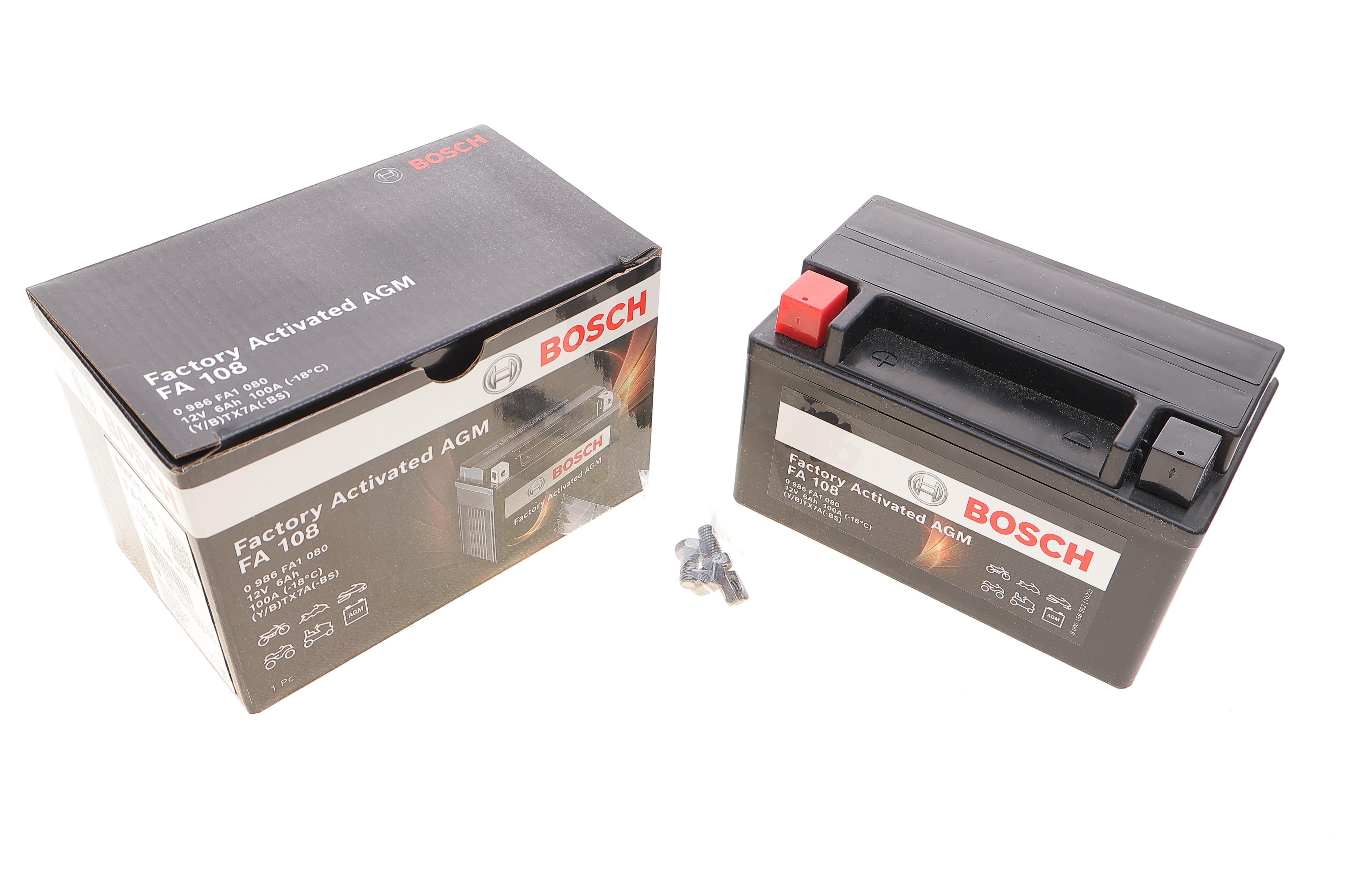 Акумуляторна батарея 6Ah/100A (150x87x93/+L/B0) (AGM) Factory Activated AGM