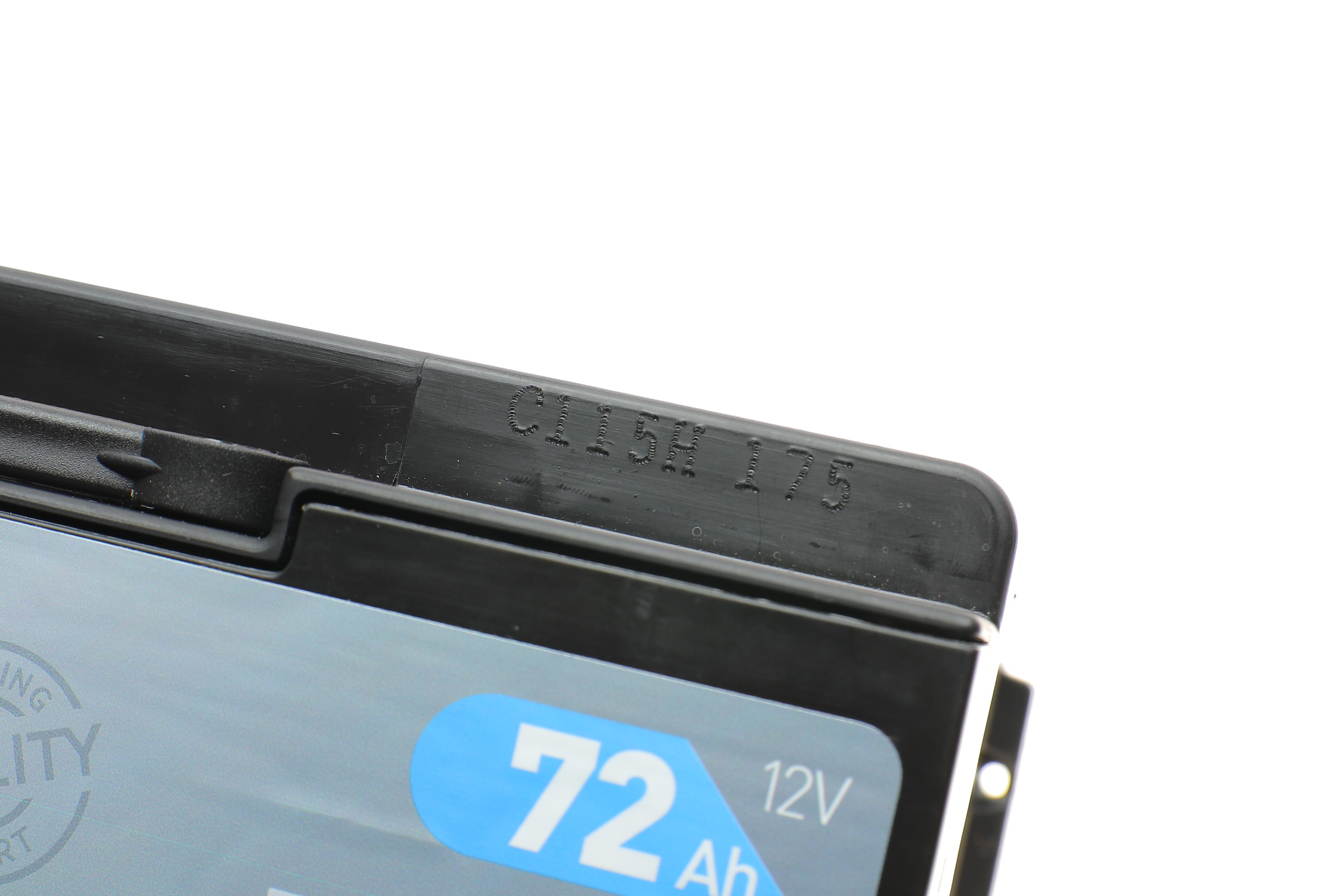 Акумуляторна батарея 72Ah/720A (278x175x175/+R/B13) Premium