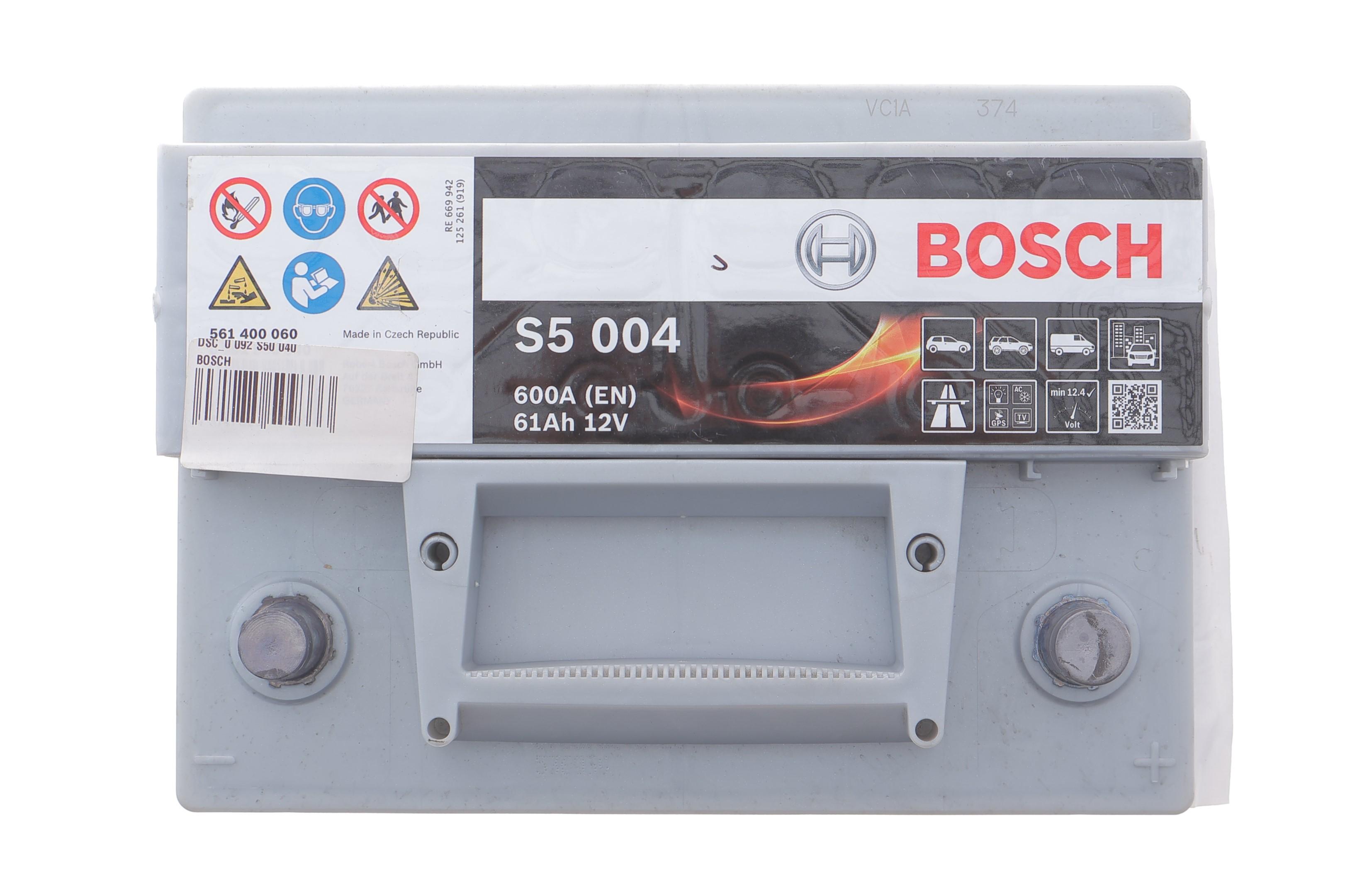 Акумуляторна батарея 61Ah/600A (242x175x175/+R/B13) дата виробництва 2023 рік.