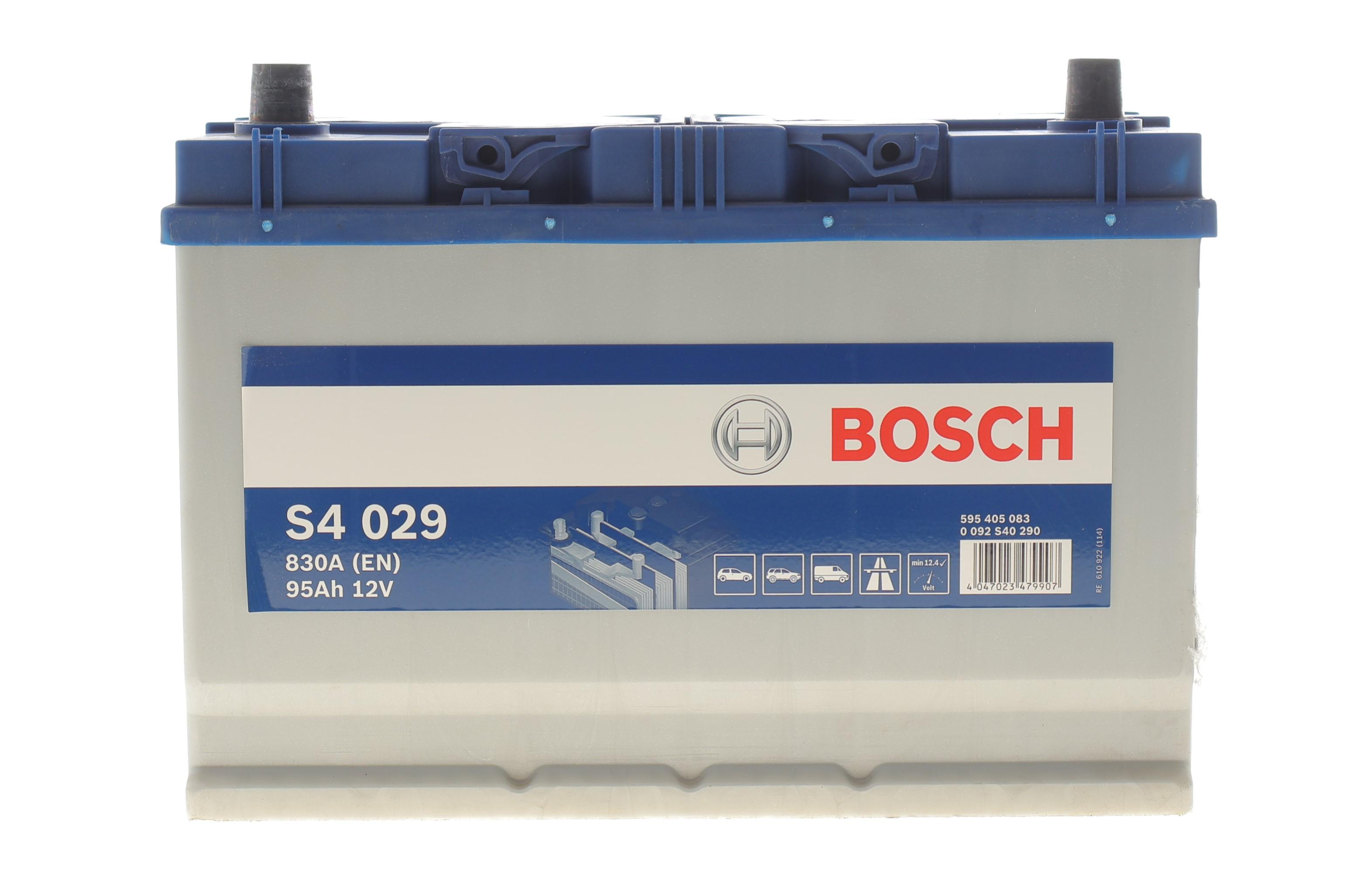 Акумуляторна батарея 95Ah/830A (306x173x225/+L/B01) Азія / дата виробництва 2023 рік.