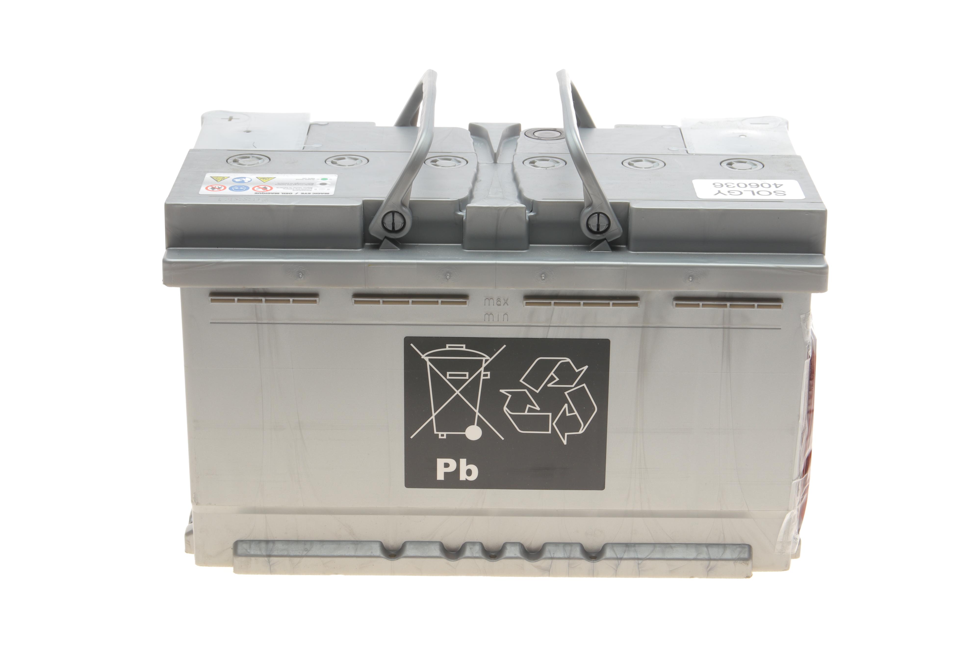 Акумуляторна батарея 80Ah/800A (315x175x190/+R/B13) (Start-Stop EFB)