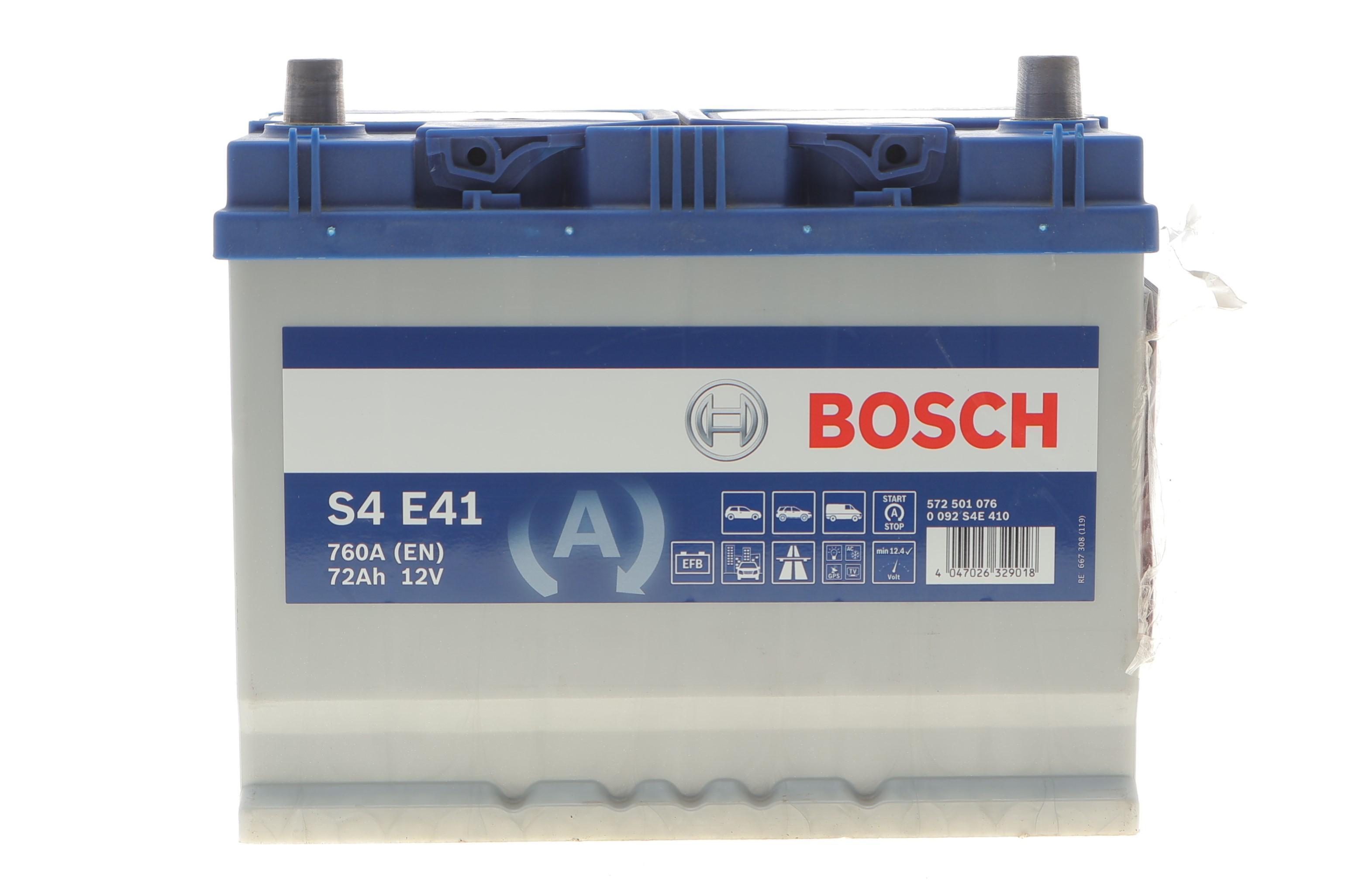 Акумуляторна батарея 72Ah/760A (261x175x220/+R/B01) (Start-Stop EFB) / дата виробництва 2023 рік.