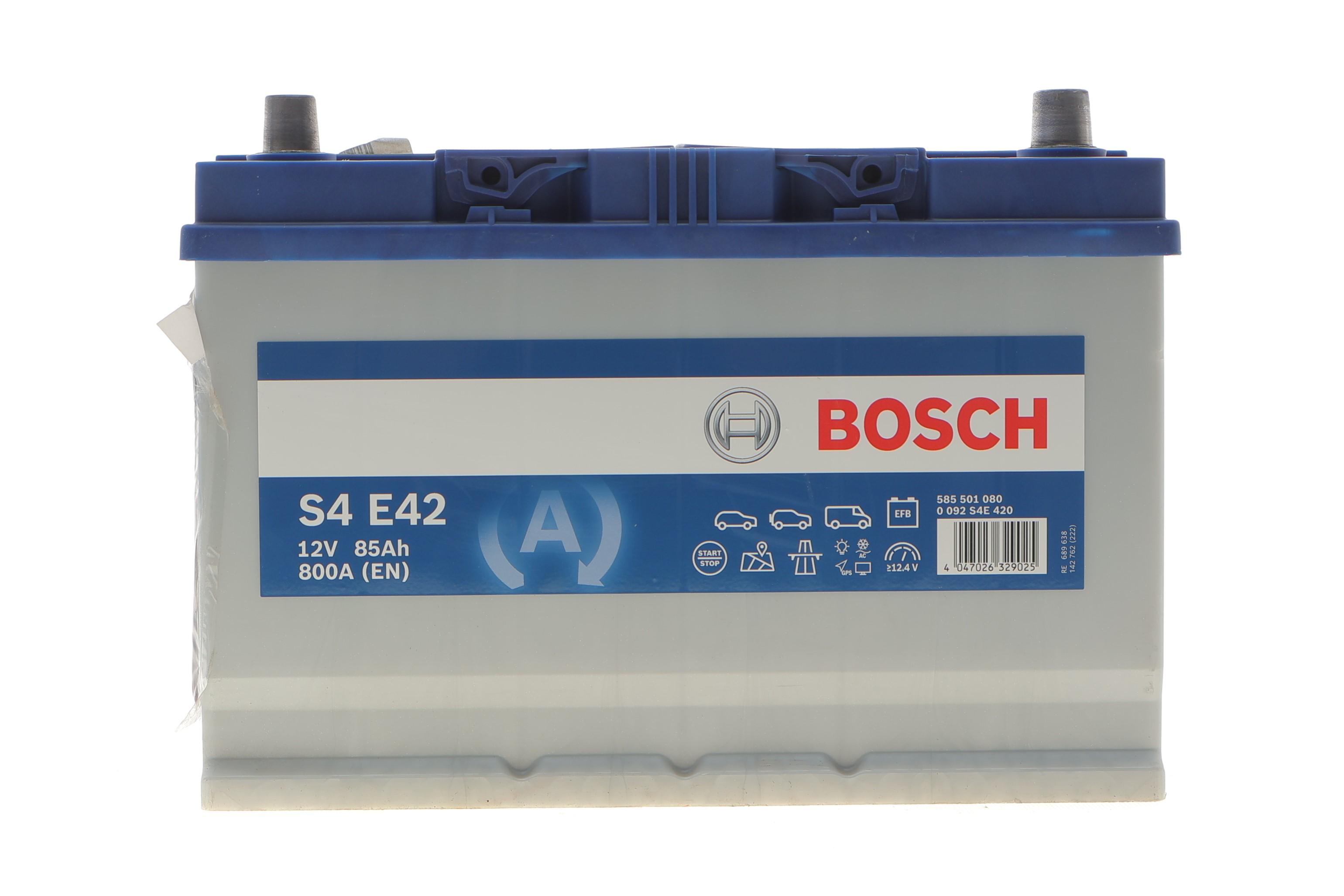 Акумуляторна батарея 85Ah/800A (304x173x225/+R/B01) (Start-Stop EFB) Азія /Дата виробництва 2023 рік.